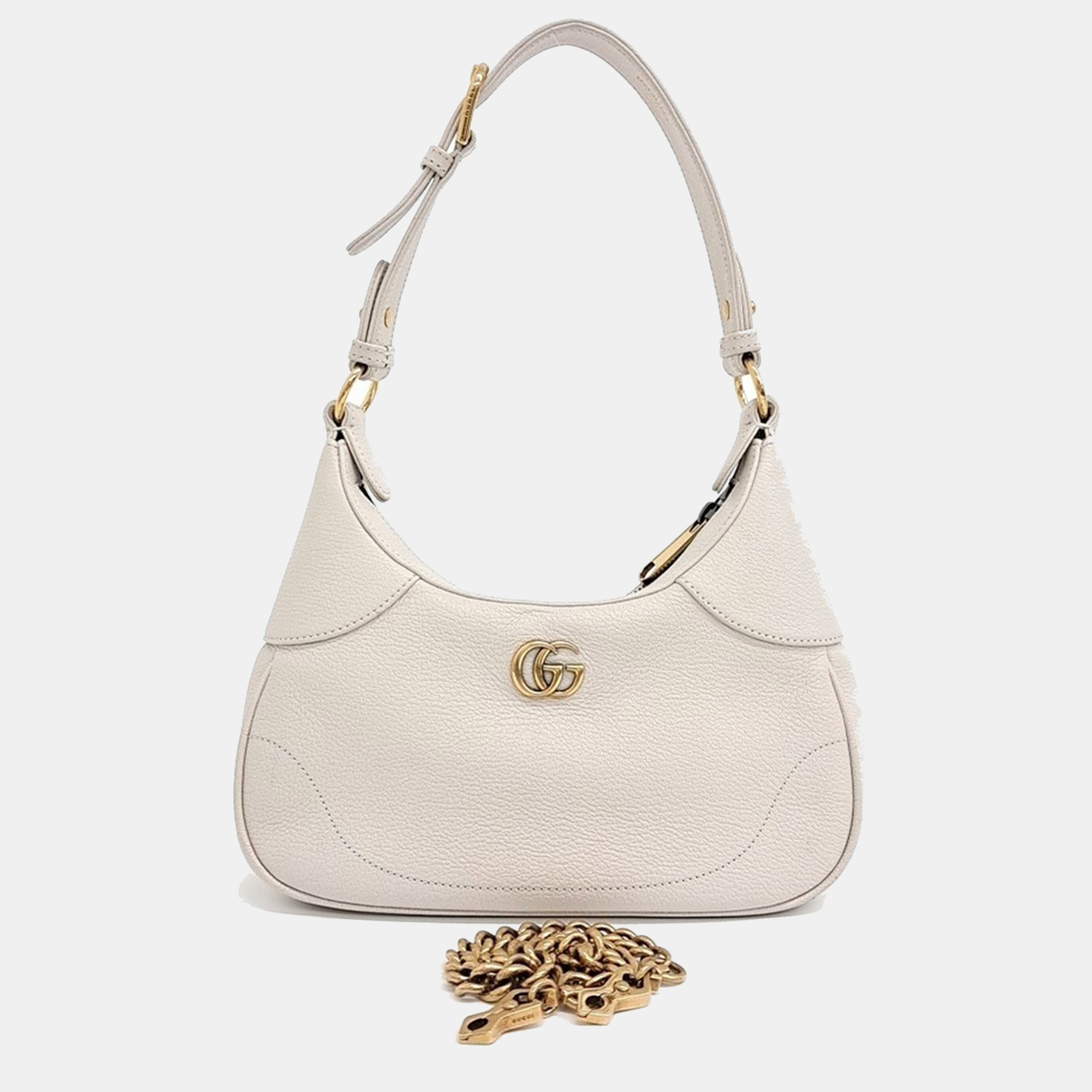 

Gucci Beige Leather Aphrodite small shoulder bag