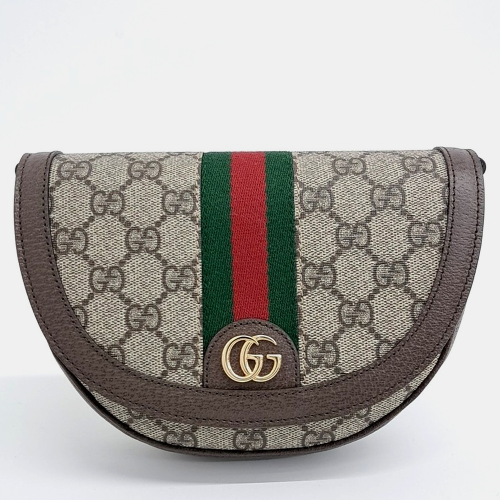 

Gucci Beige PVC Ophidia Mini GG Shoulder Bag