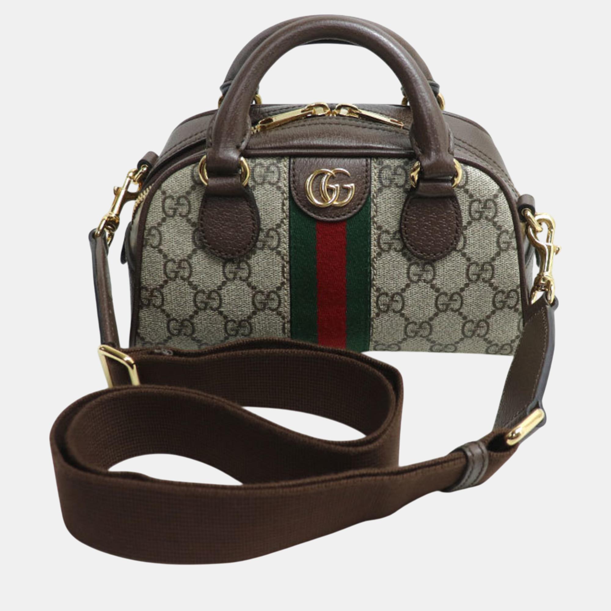 

Gucci Beige/Ebony Ophidia Shoulder Bag