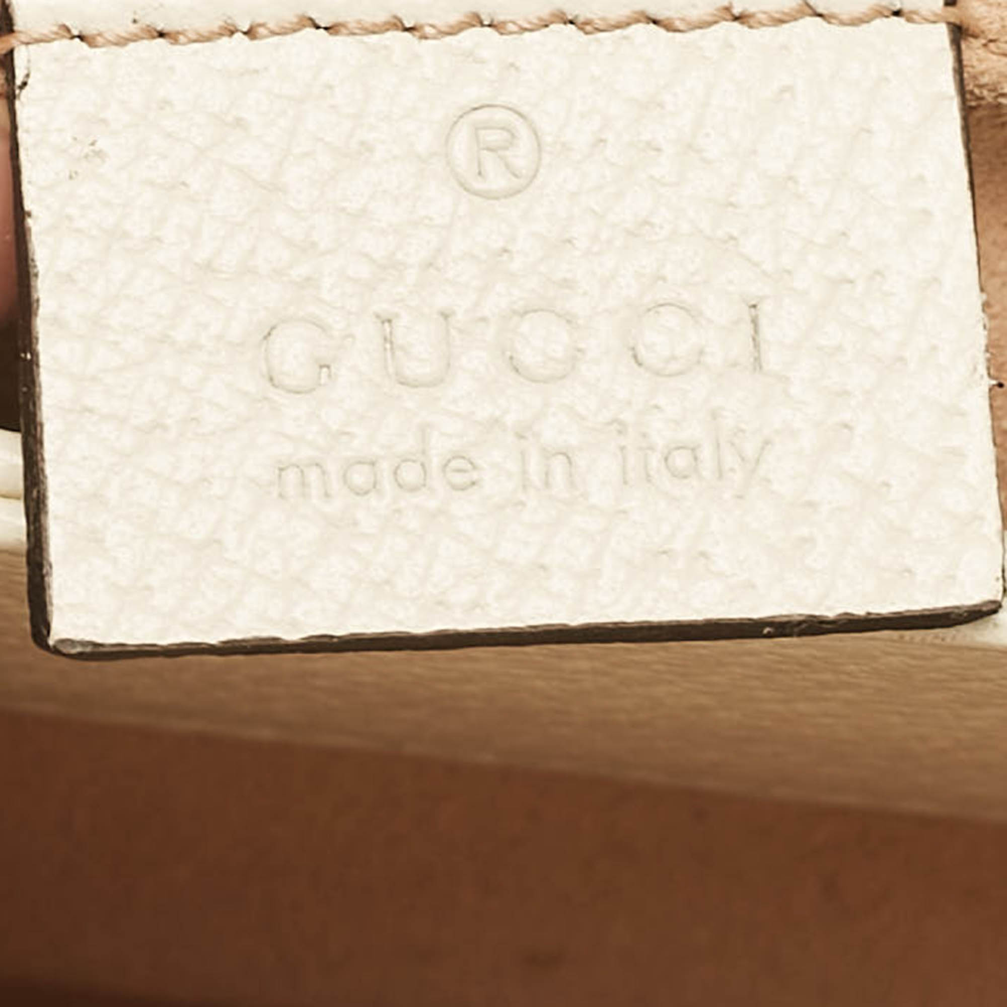 Gucci Multicolor Flora GG Supreme Canvas Small Ophidia Shoulder Bag 