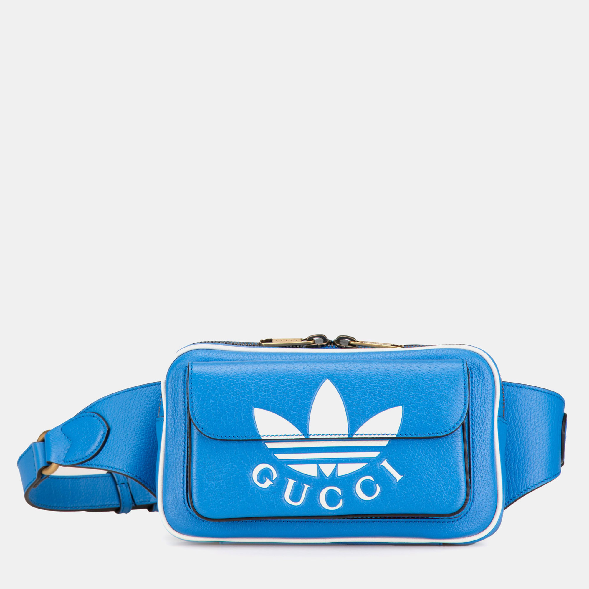 

Gucci Leather Belt Bag, Blue