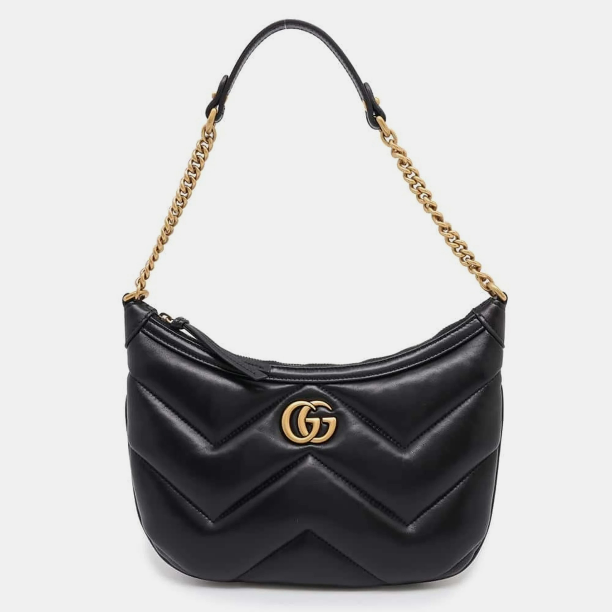 

Gucci Gg Marmont Small Shoulder Bag, Black