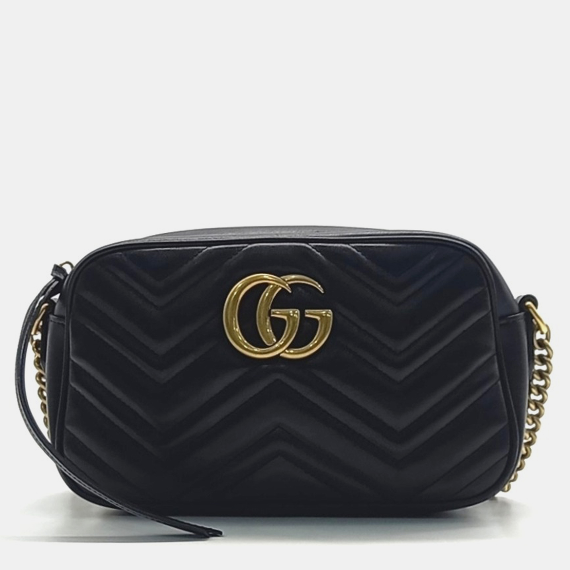 

Gucci Marmont Crossbody Bag, Black