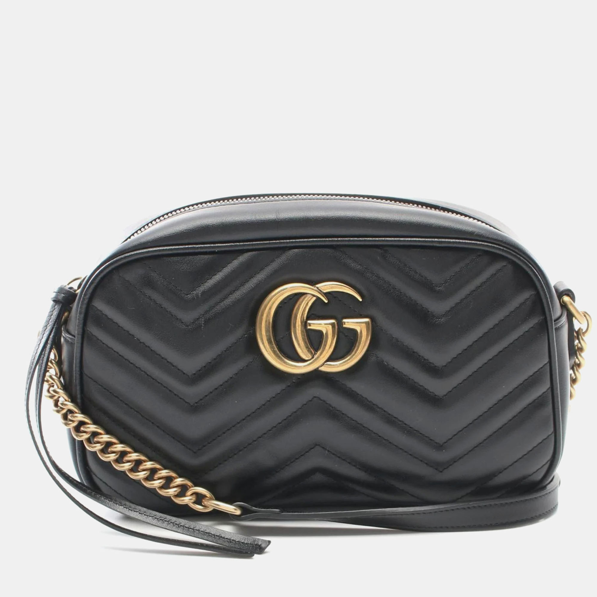 

Gucci Gg Marmont Shoulder Bag Leather Black