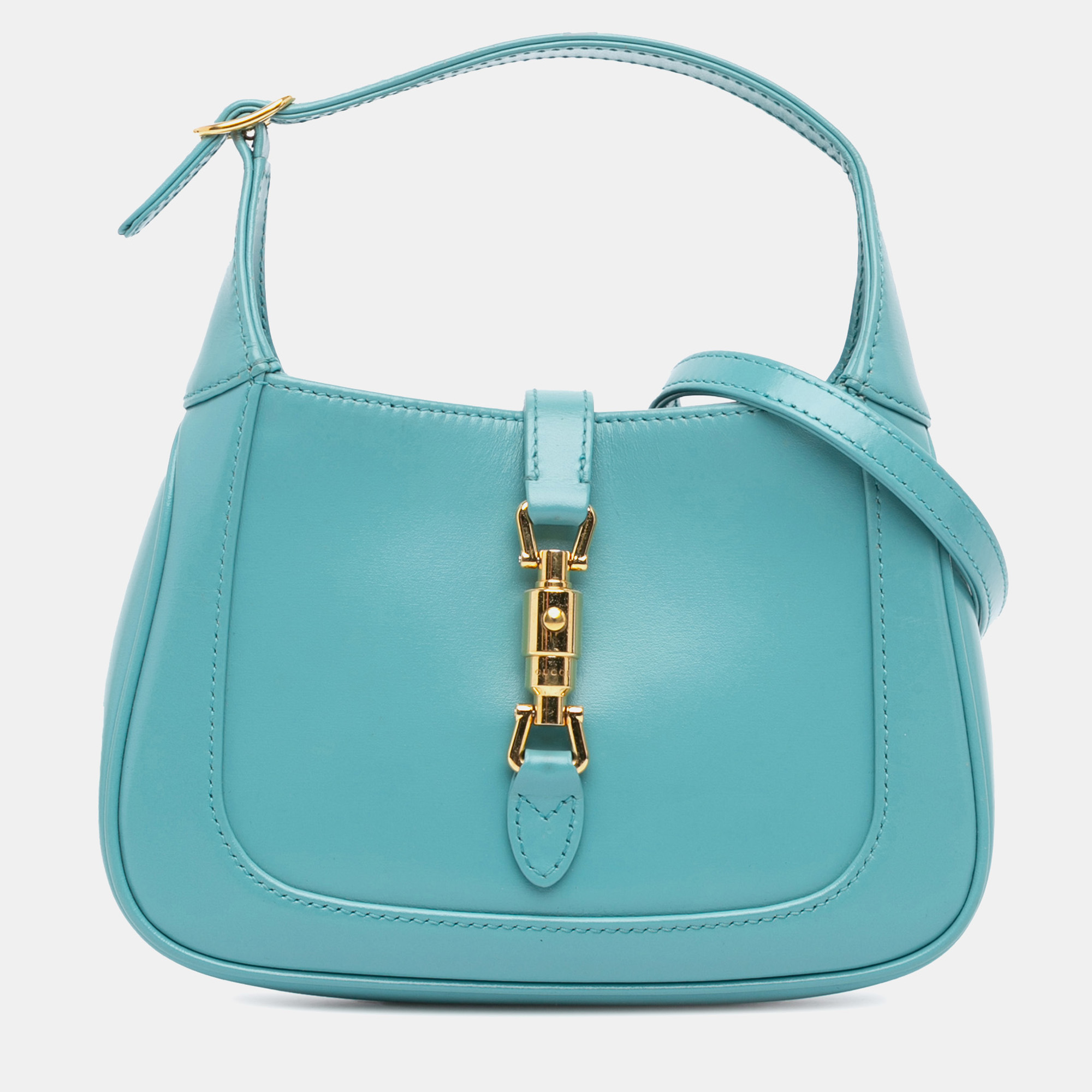 

Gucci Blue Mini Jackie 1961 Leather Satchel