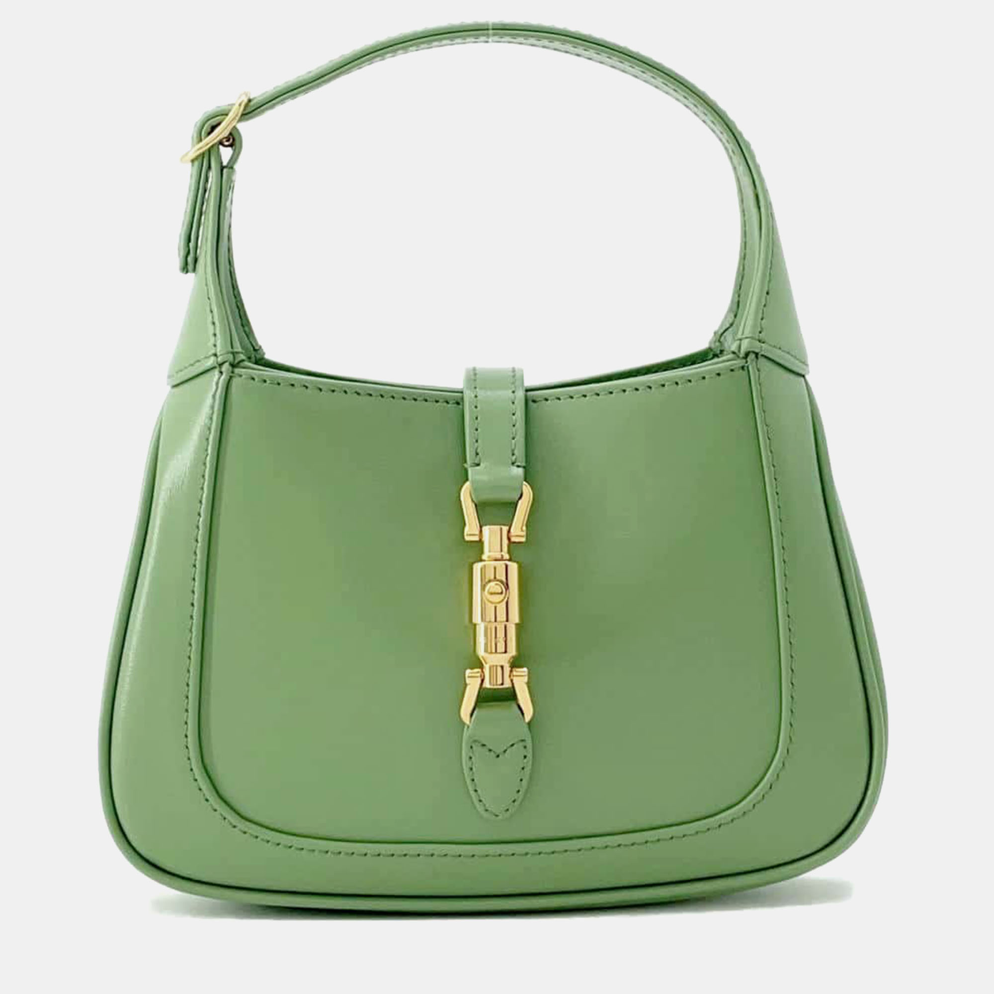 

Gucci Green Leather Jackie 1961 Mini Bag