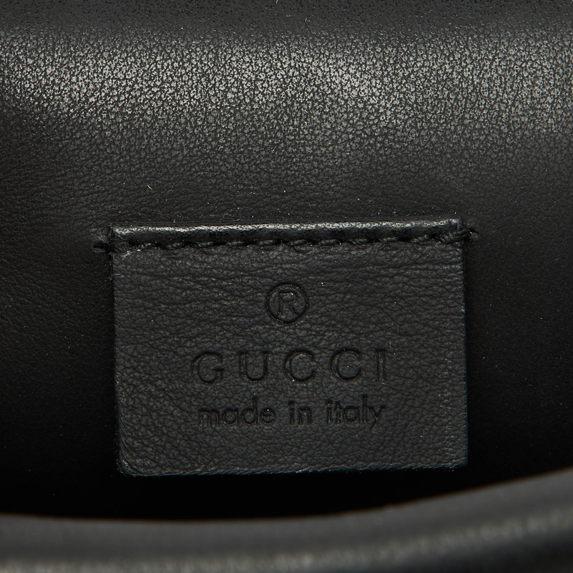 Gucci Black Suede and Leather Mini Dionysus Shoulder Bag 