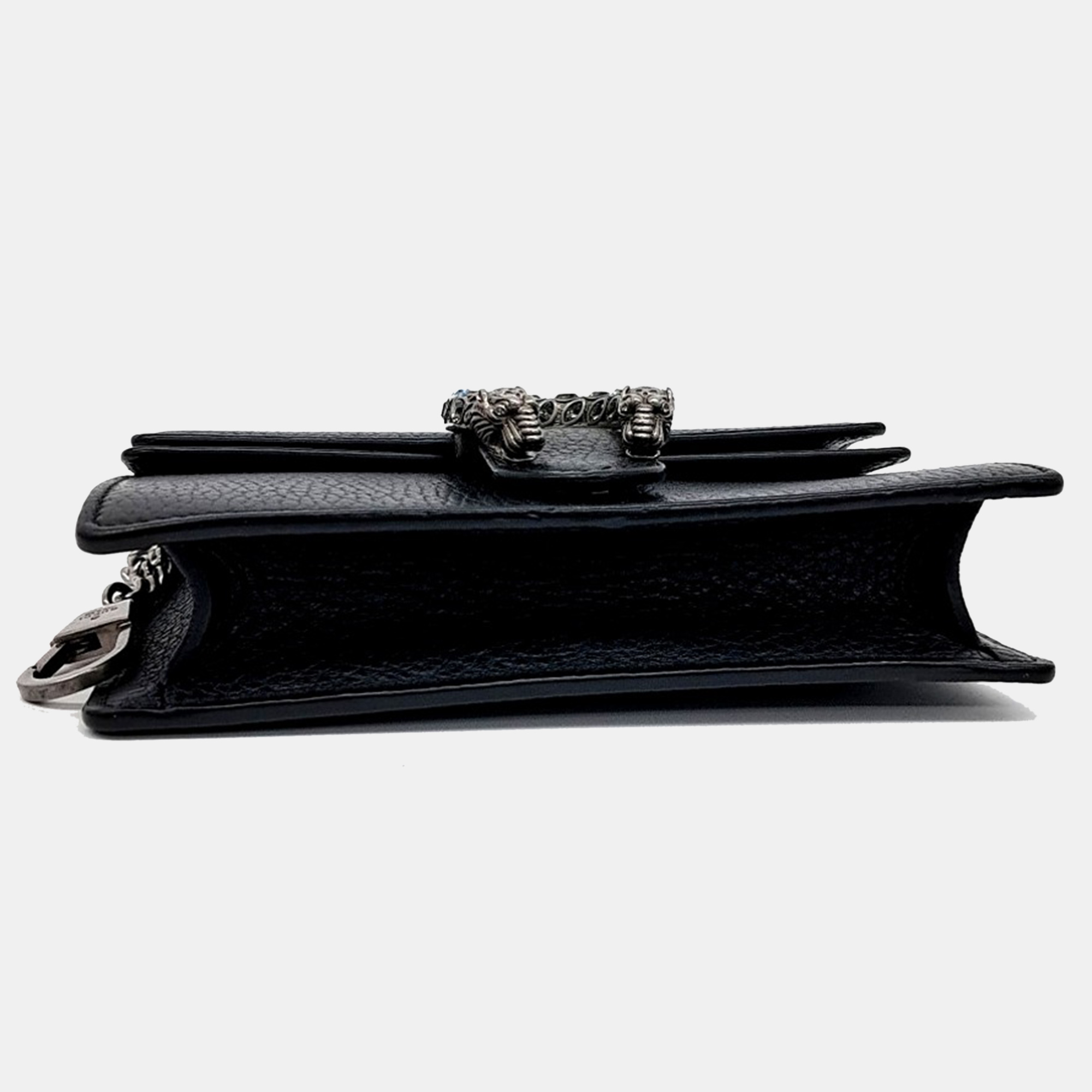 Gucci Black Leather Dionysus Mini Crossbody Bag 