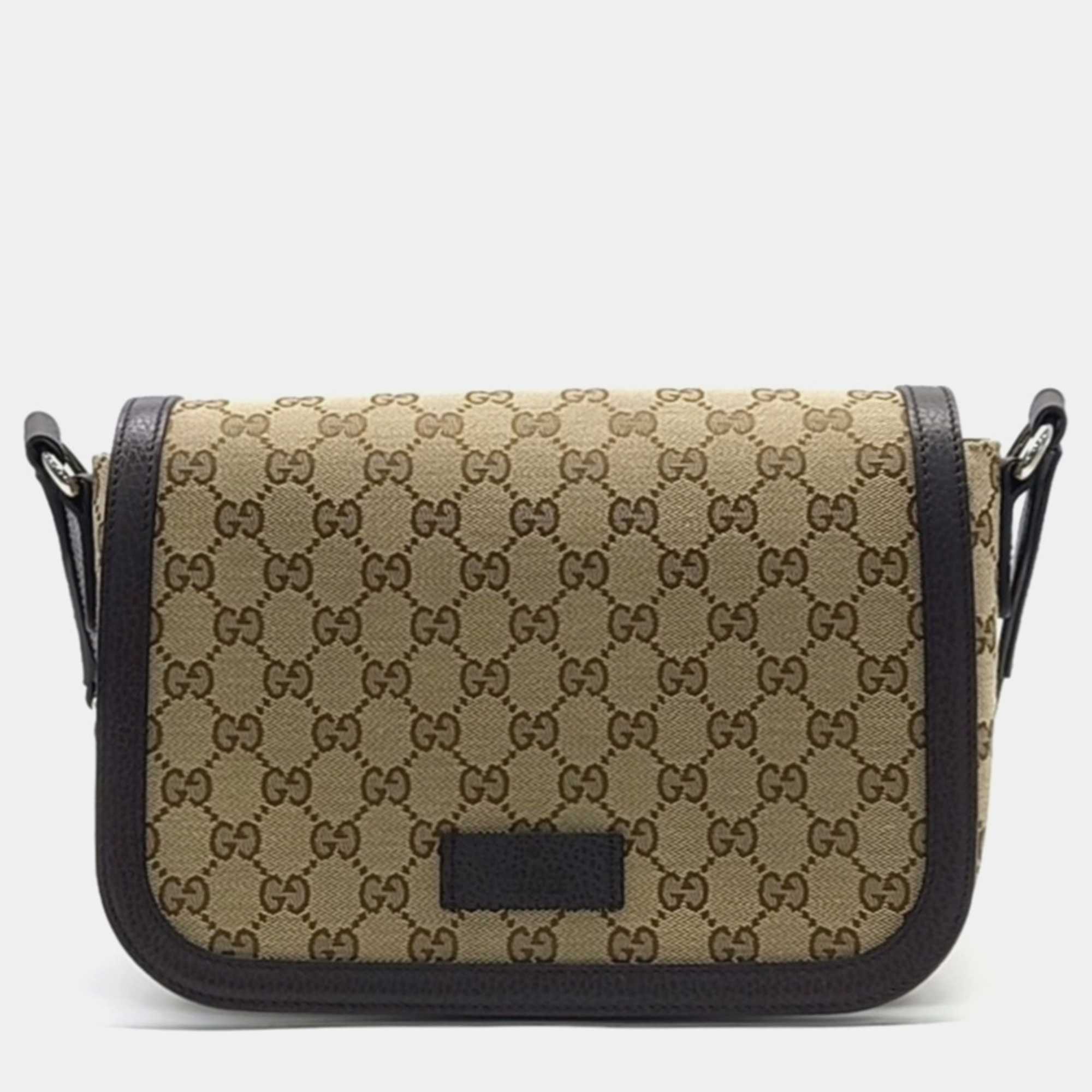 

Gucci Beige Brown Fabric Crossbody Bag