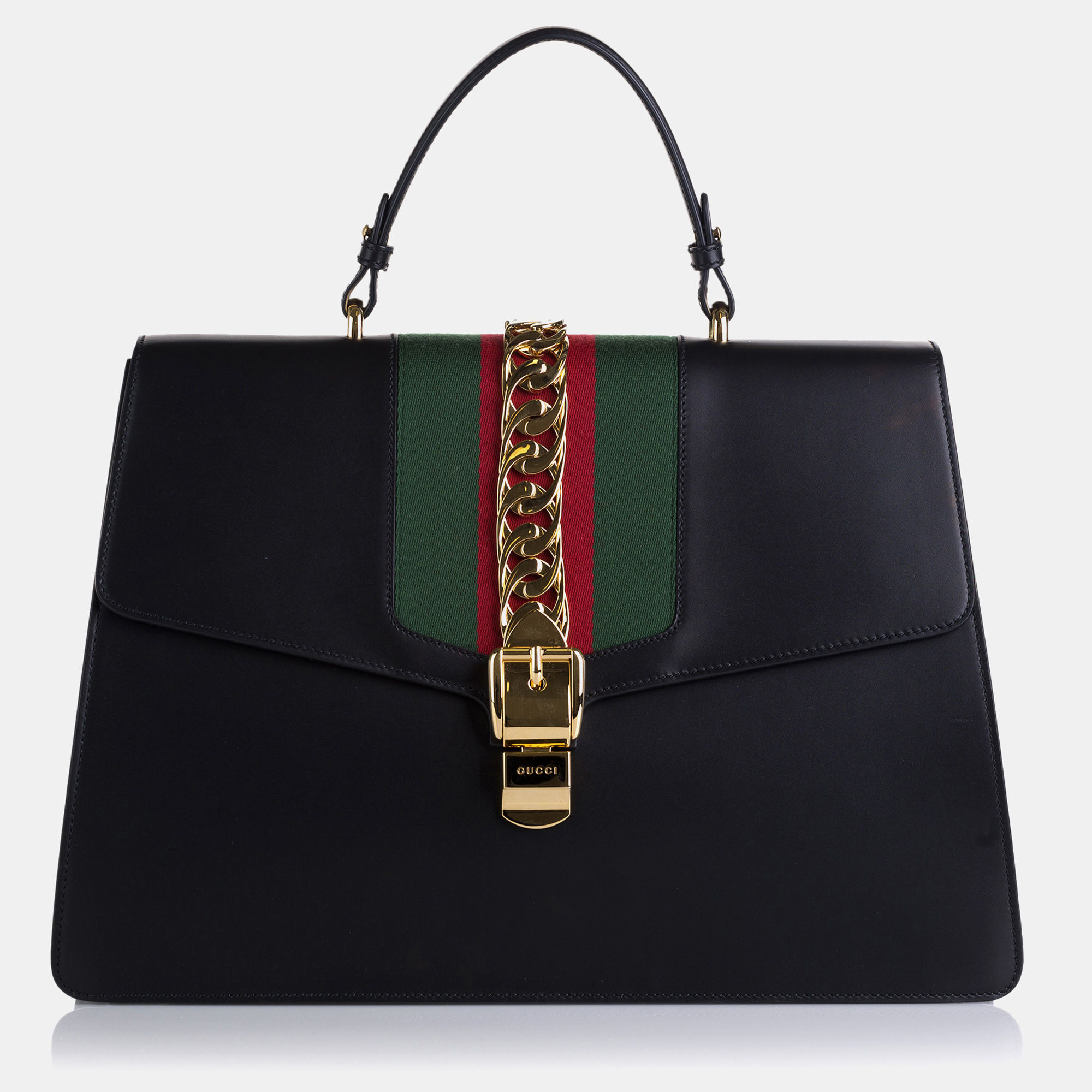 

Gucci Black Maxi Sylvie Satchel