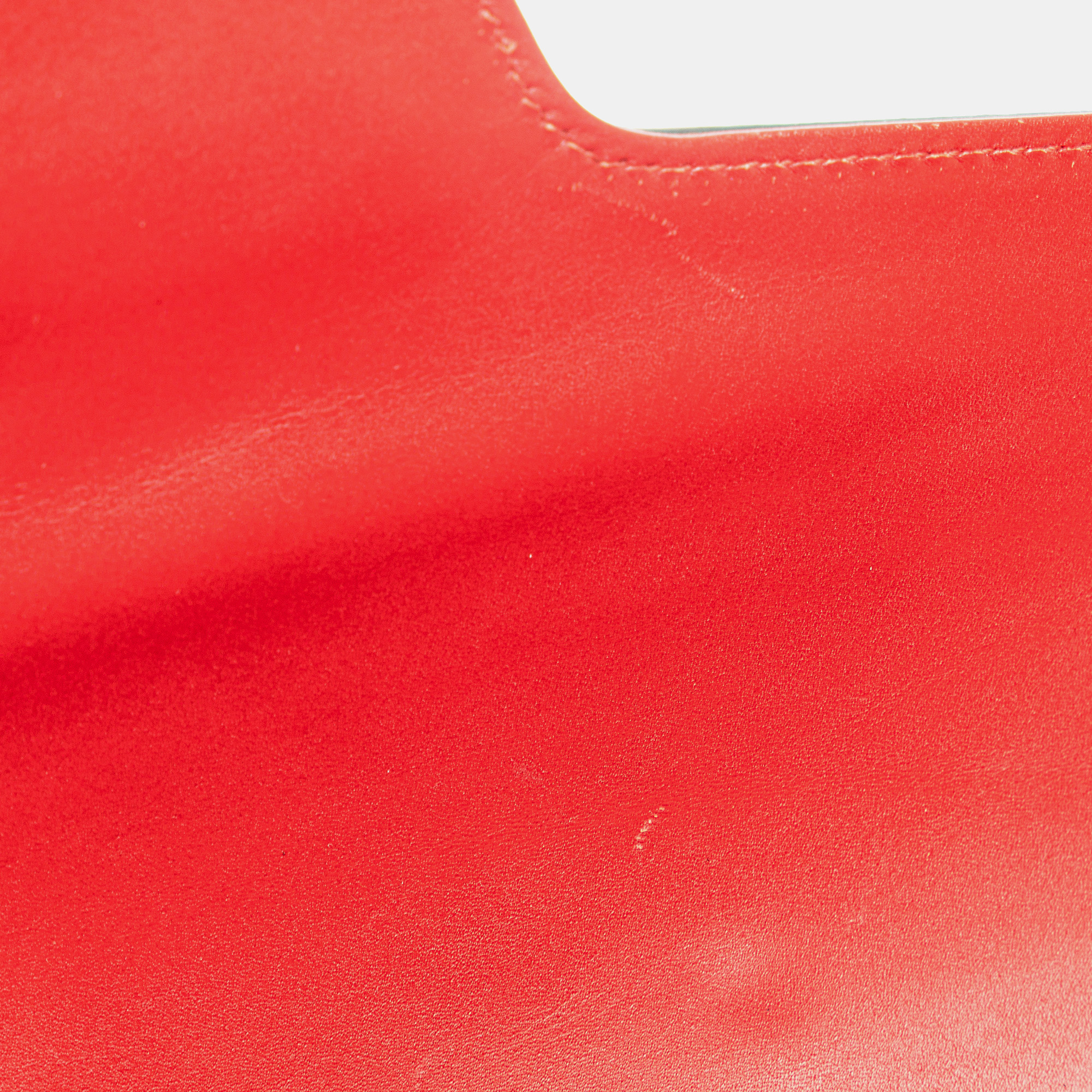 Gucci Red Leather Lady Web Crossbody Bag 