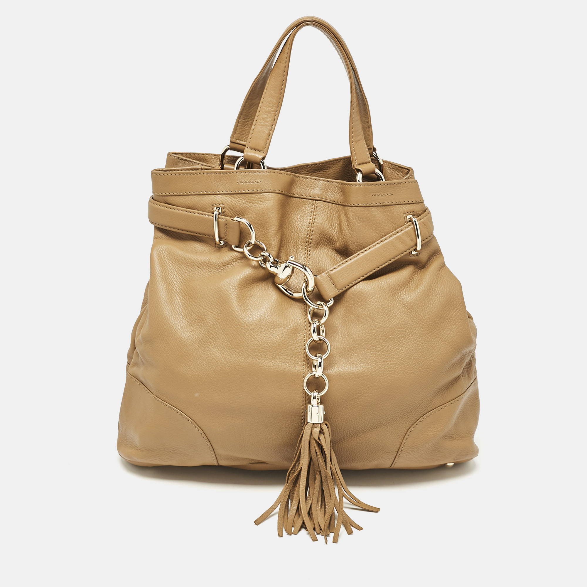 

Gucci Brown Soft Leather Sienna Tote