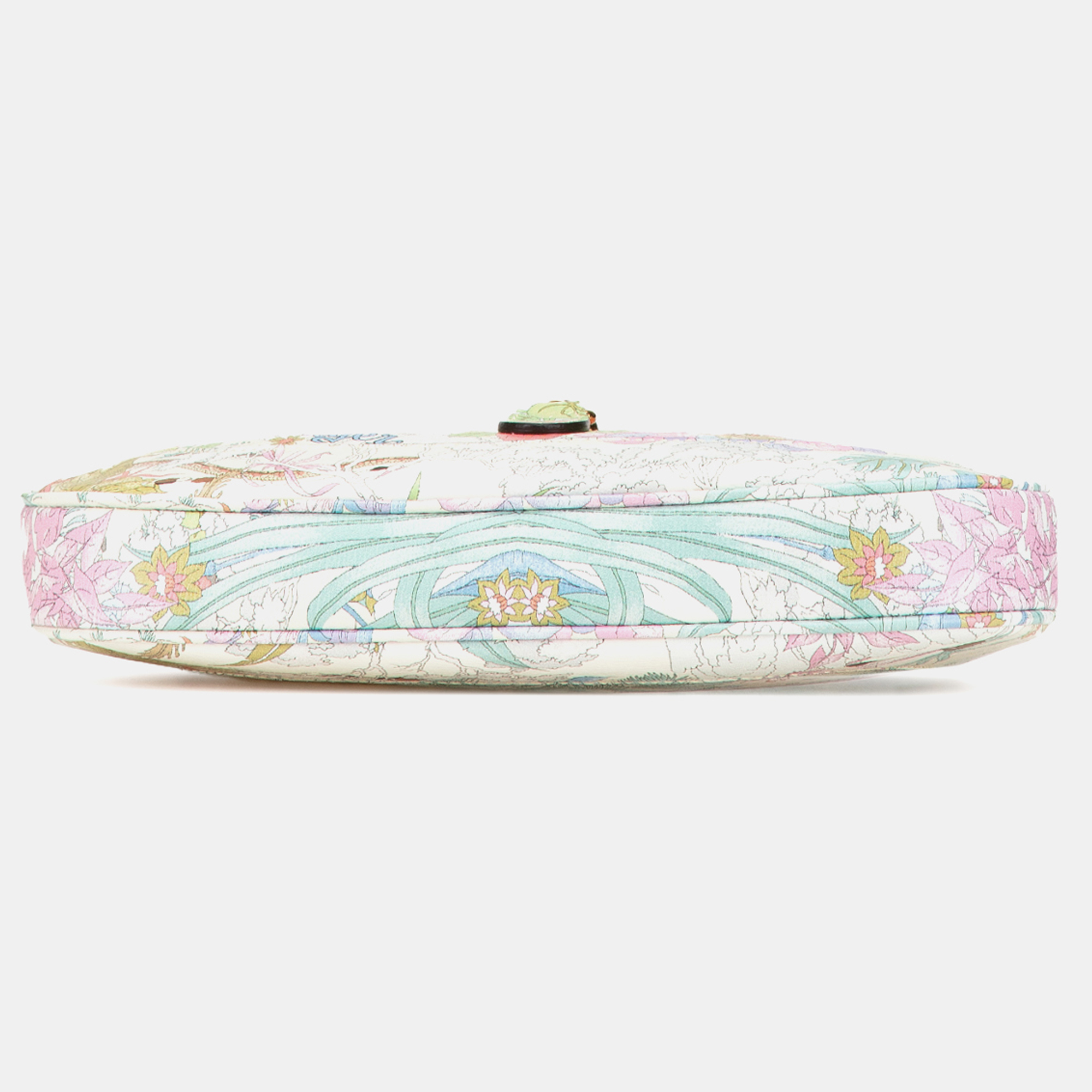 Gucci White Small Leather Tiger Jackie 1961 Crossbody 