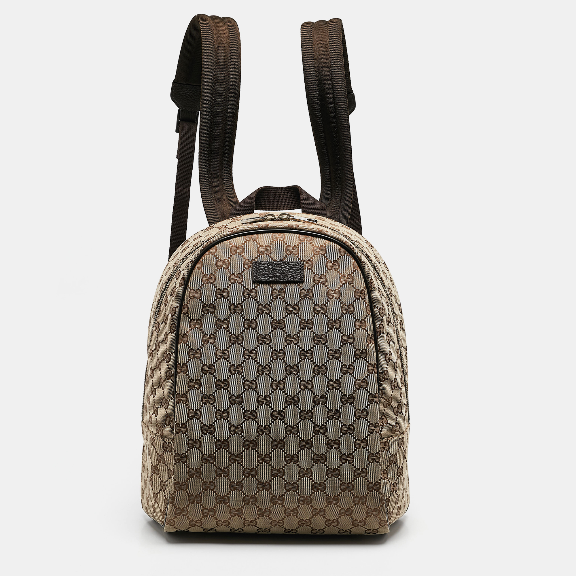 

Gucci Beige GG Canvas Backpack