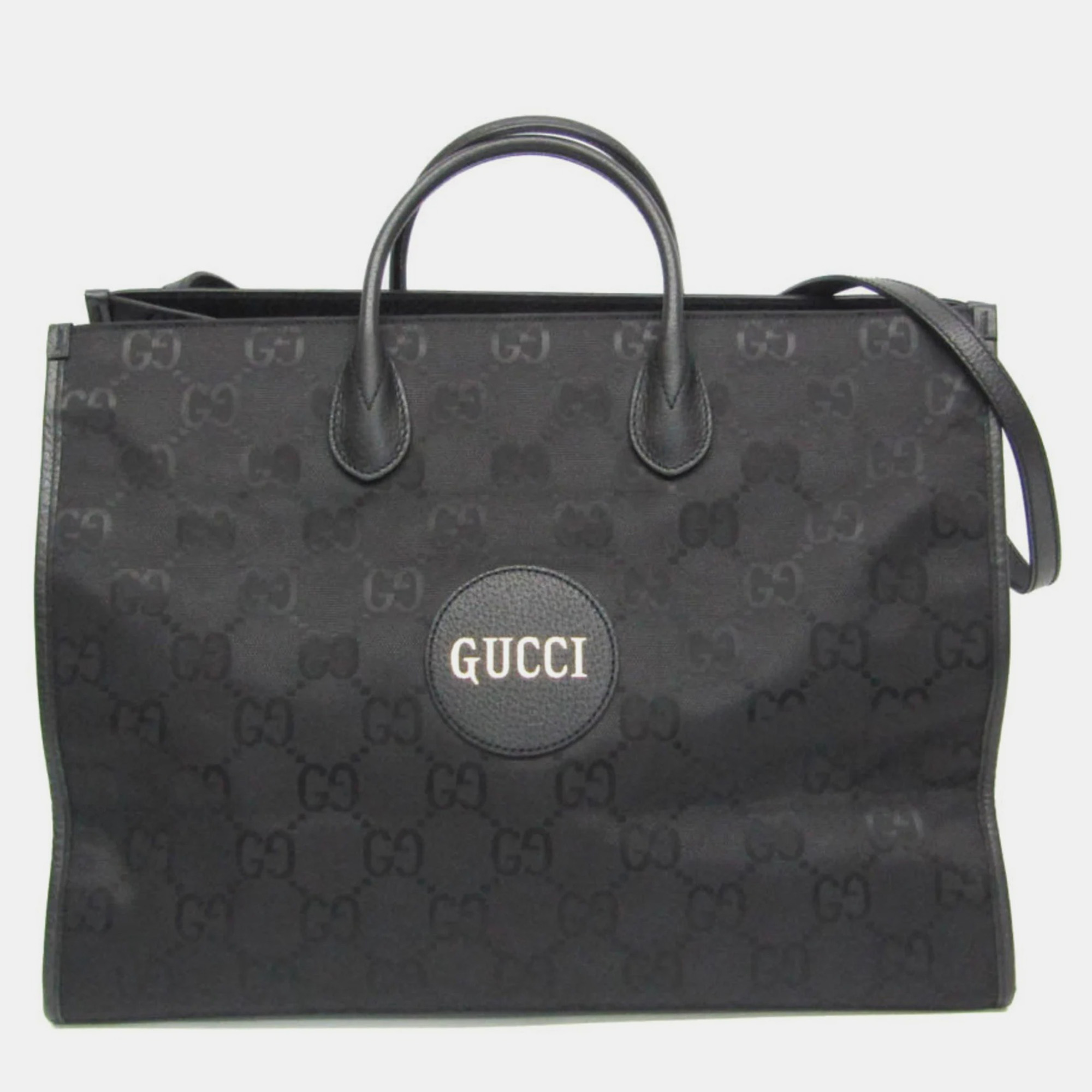 

Gucci Black Nylon Canvas/Leather Off The Grid GG Shoulder Bag