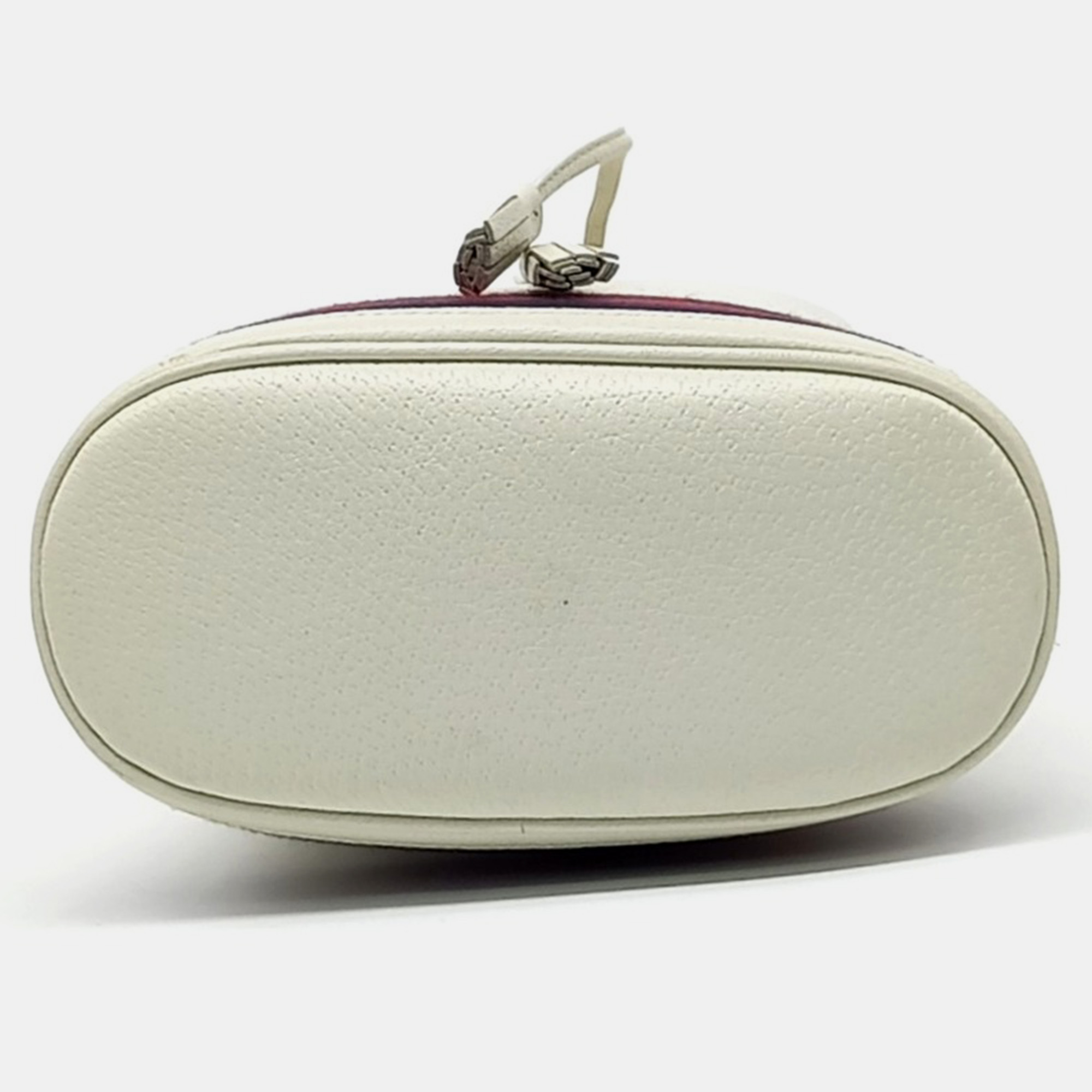 Gucci Cream Leather Ophidia small bucket bag 