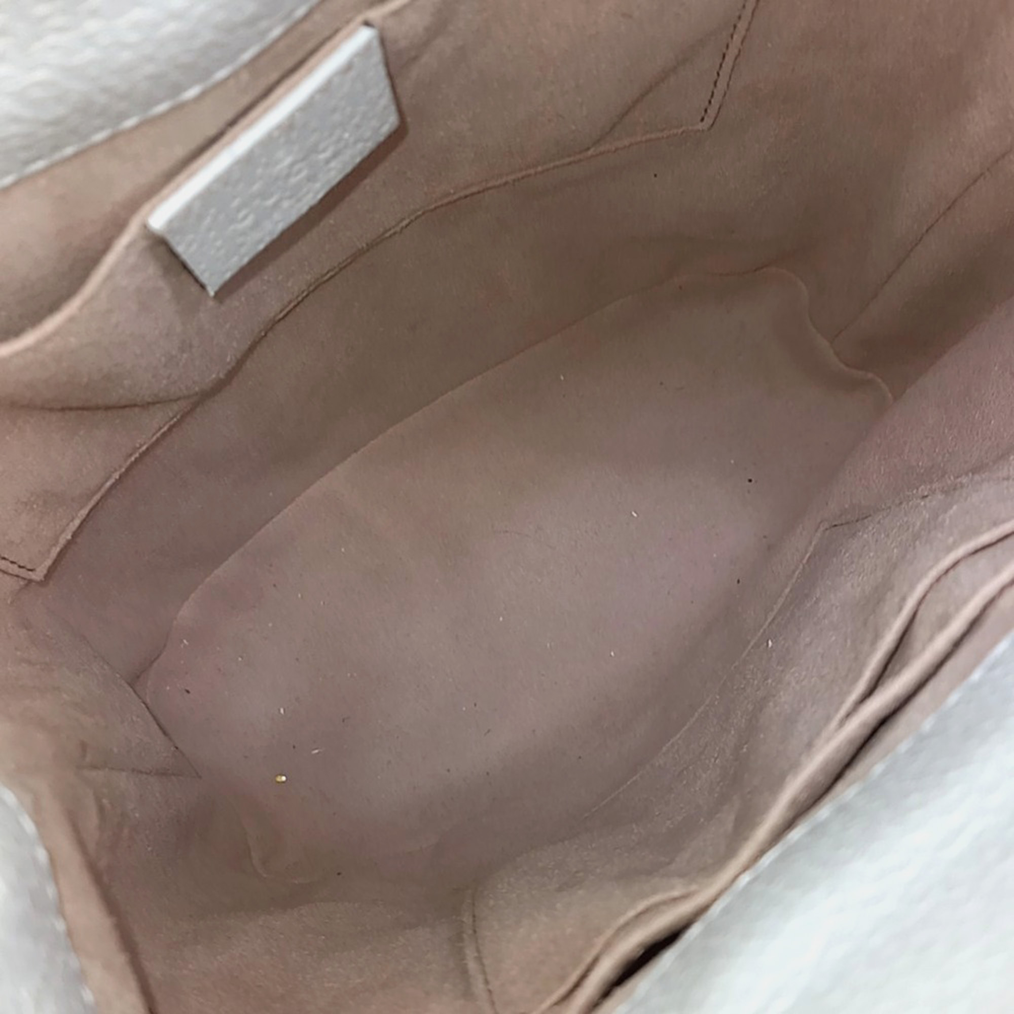 Gucci Cream Leather Ophidia small bucket bag 