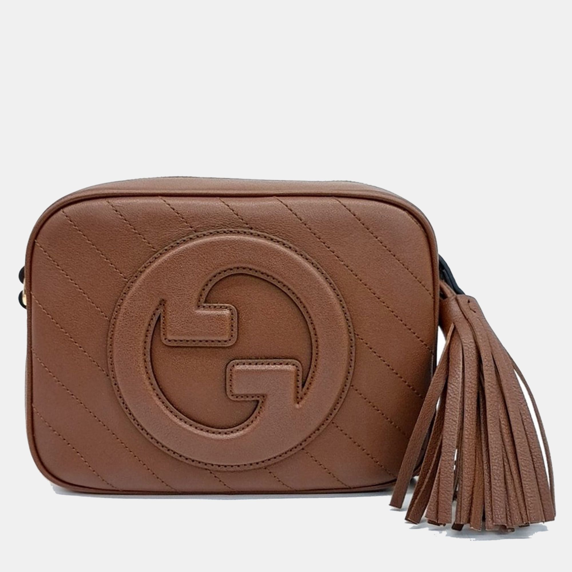 

Gucci Brown Leather Blondie Small Shoulder Bag