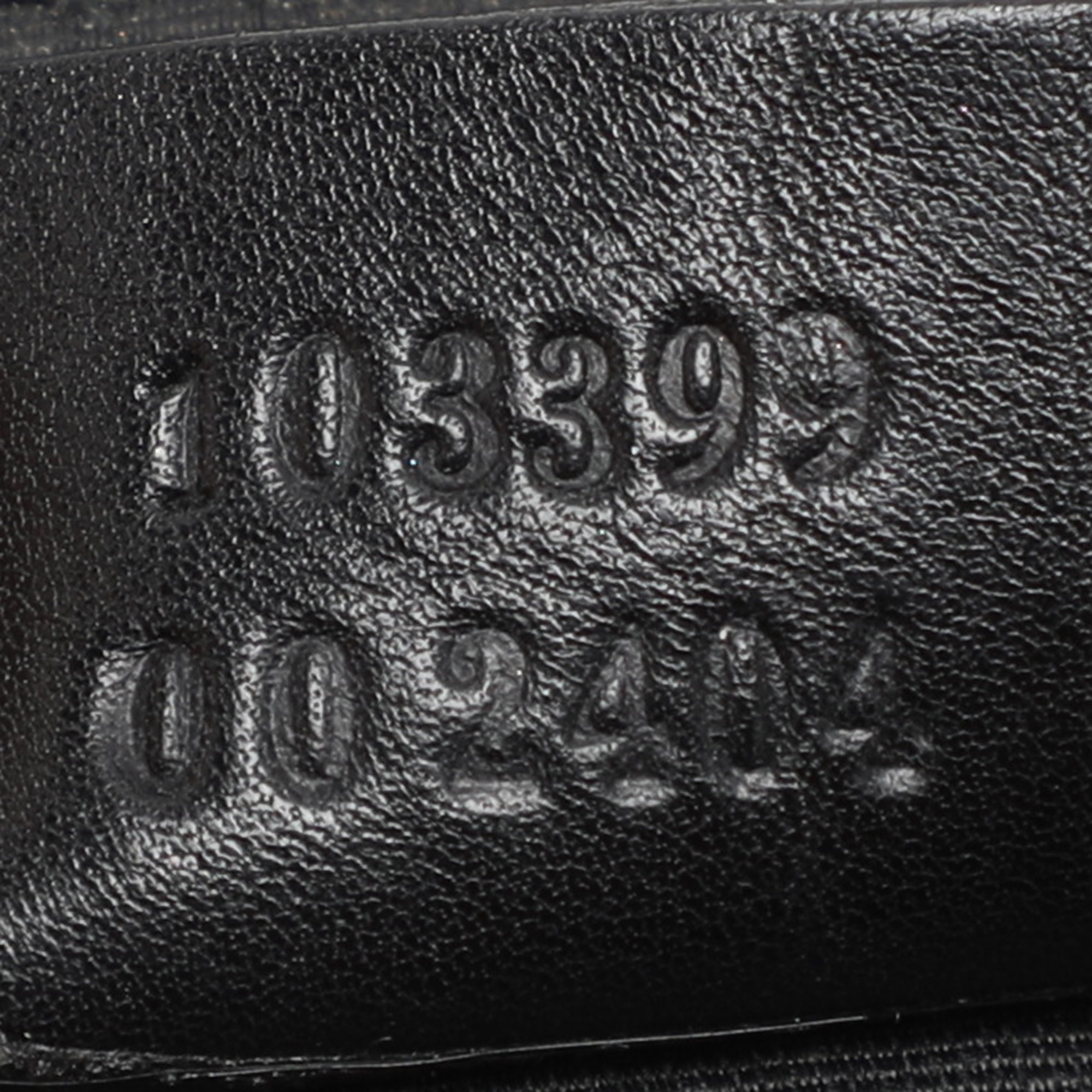 Gucci Black GG Canvas Pochette Bag 