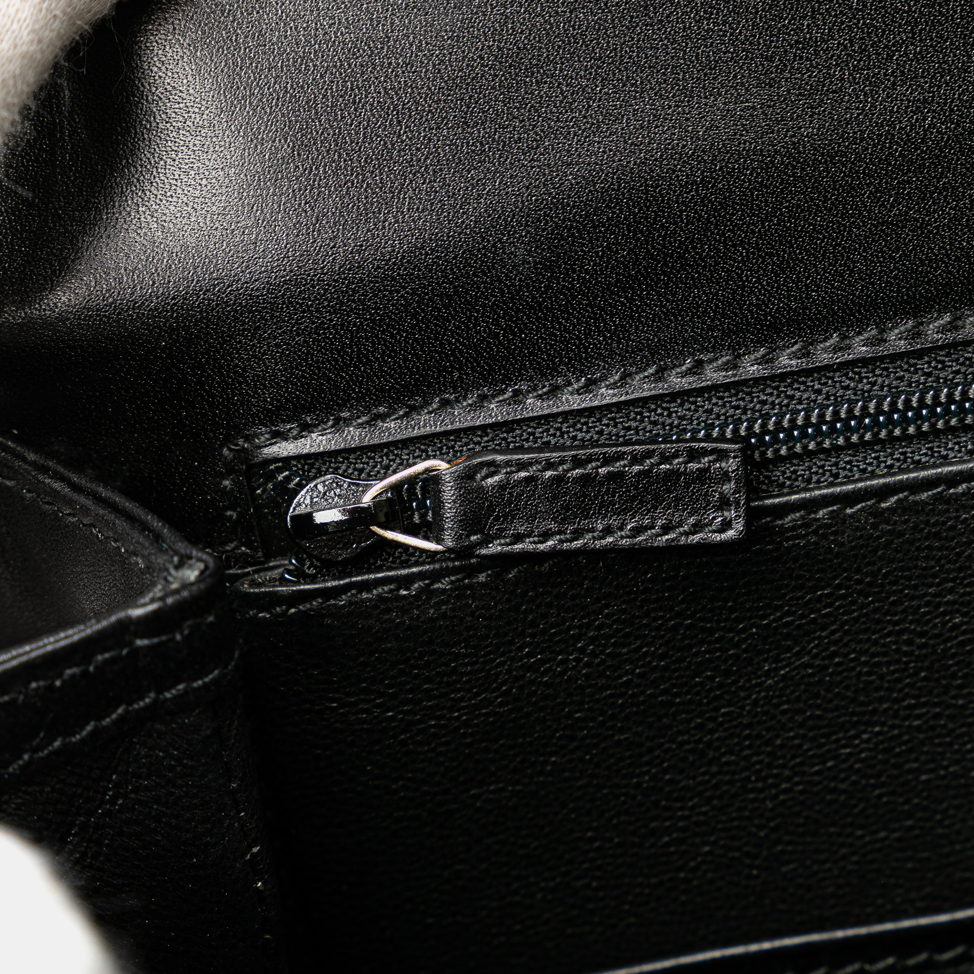 Gucci Black Calfskin Bamboo Night Bag 