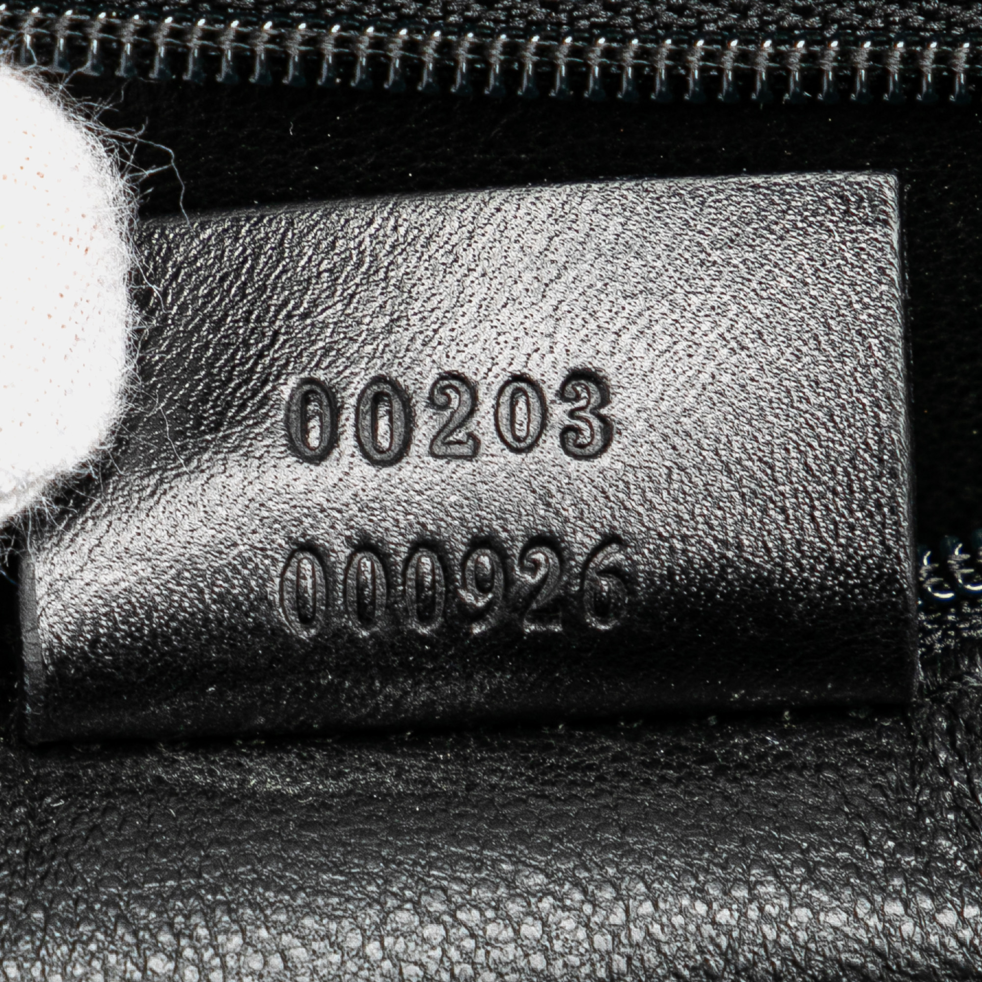 Gucci Black Calfskin Bamboo Night Bag 