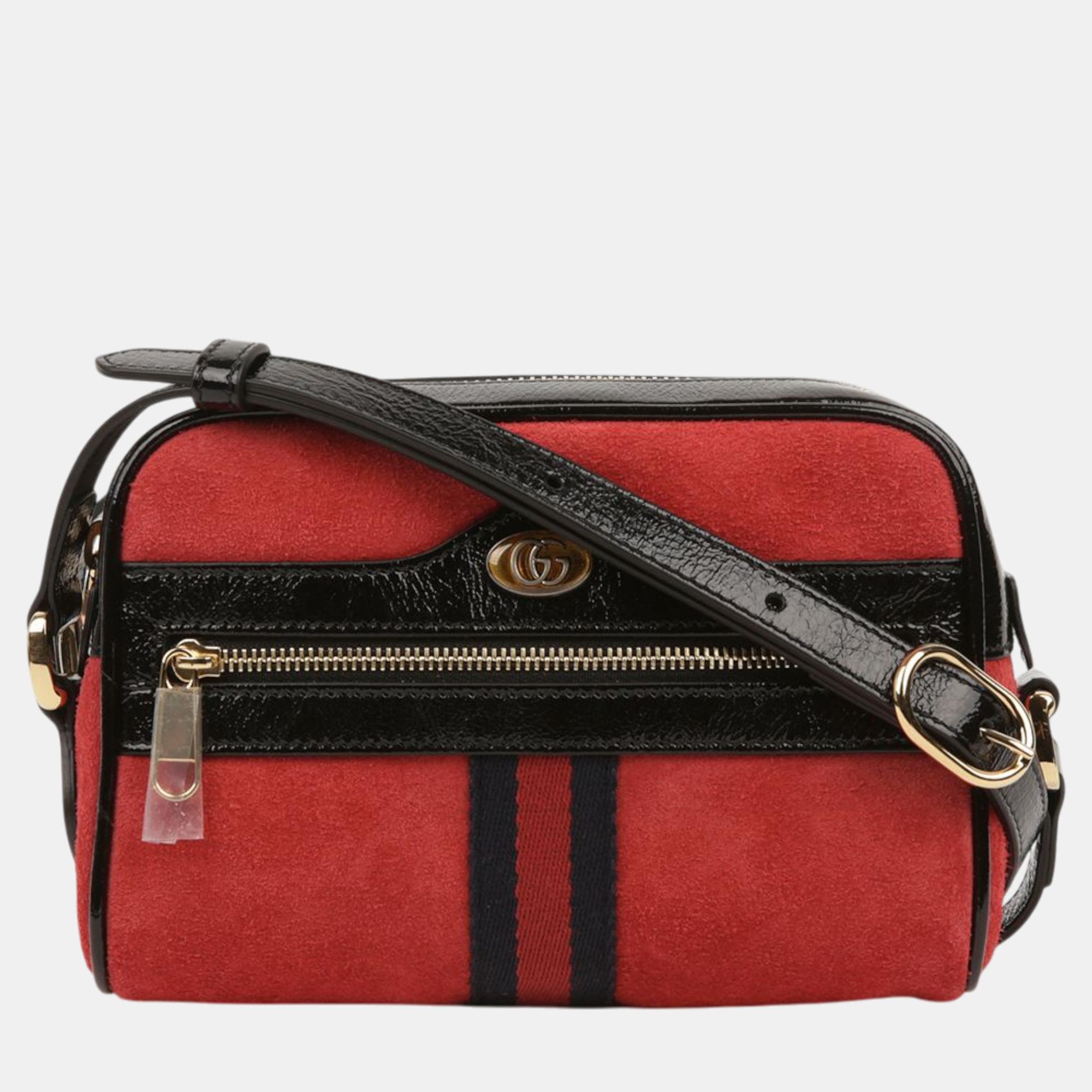 

Gucci Ophidia Mini Shoulder And Cross Bag, Black