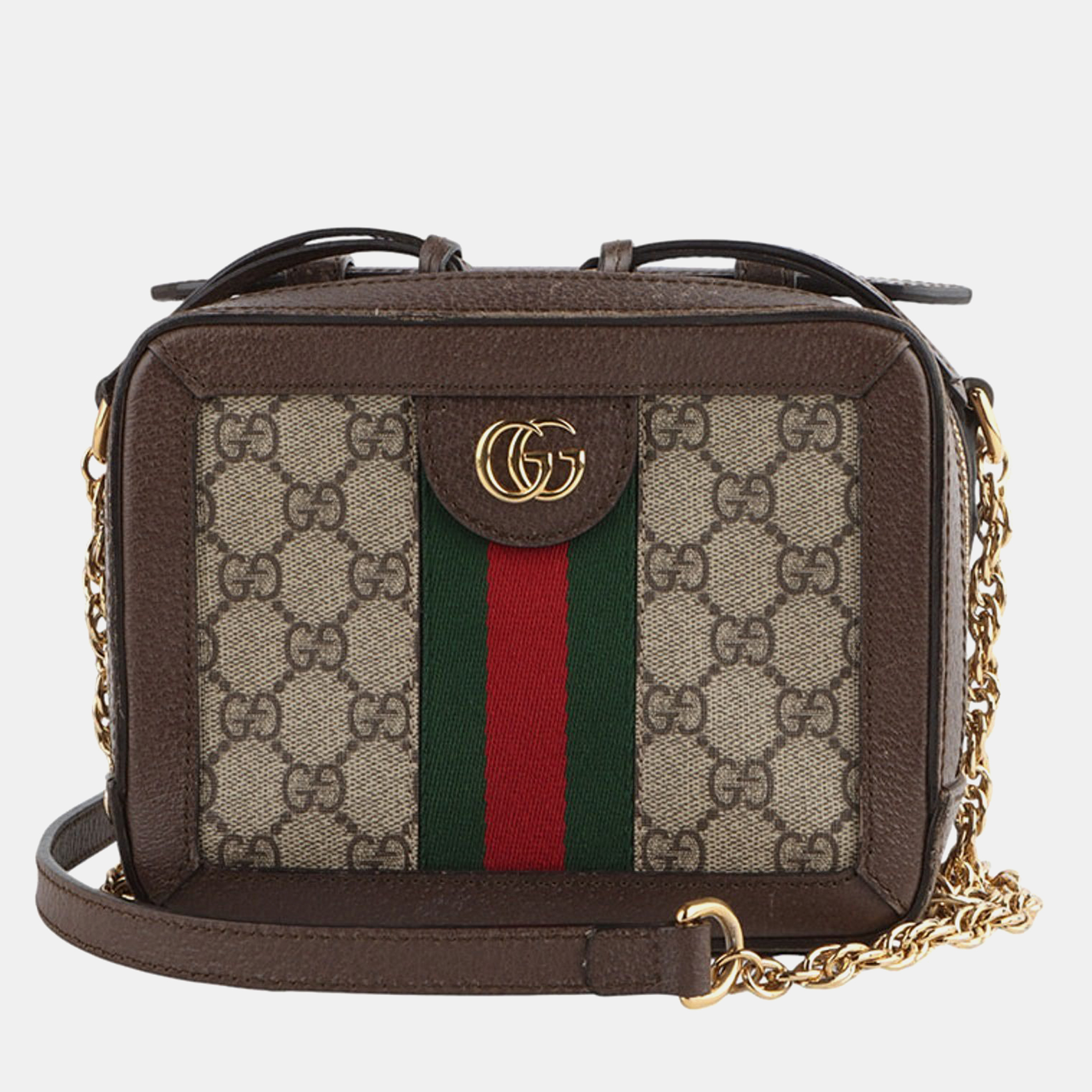 

Gucci Ophidia Mini Shoulder And Cross Bag, Beige