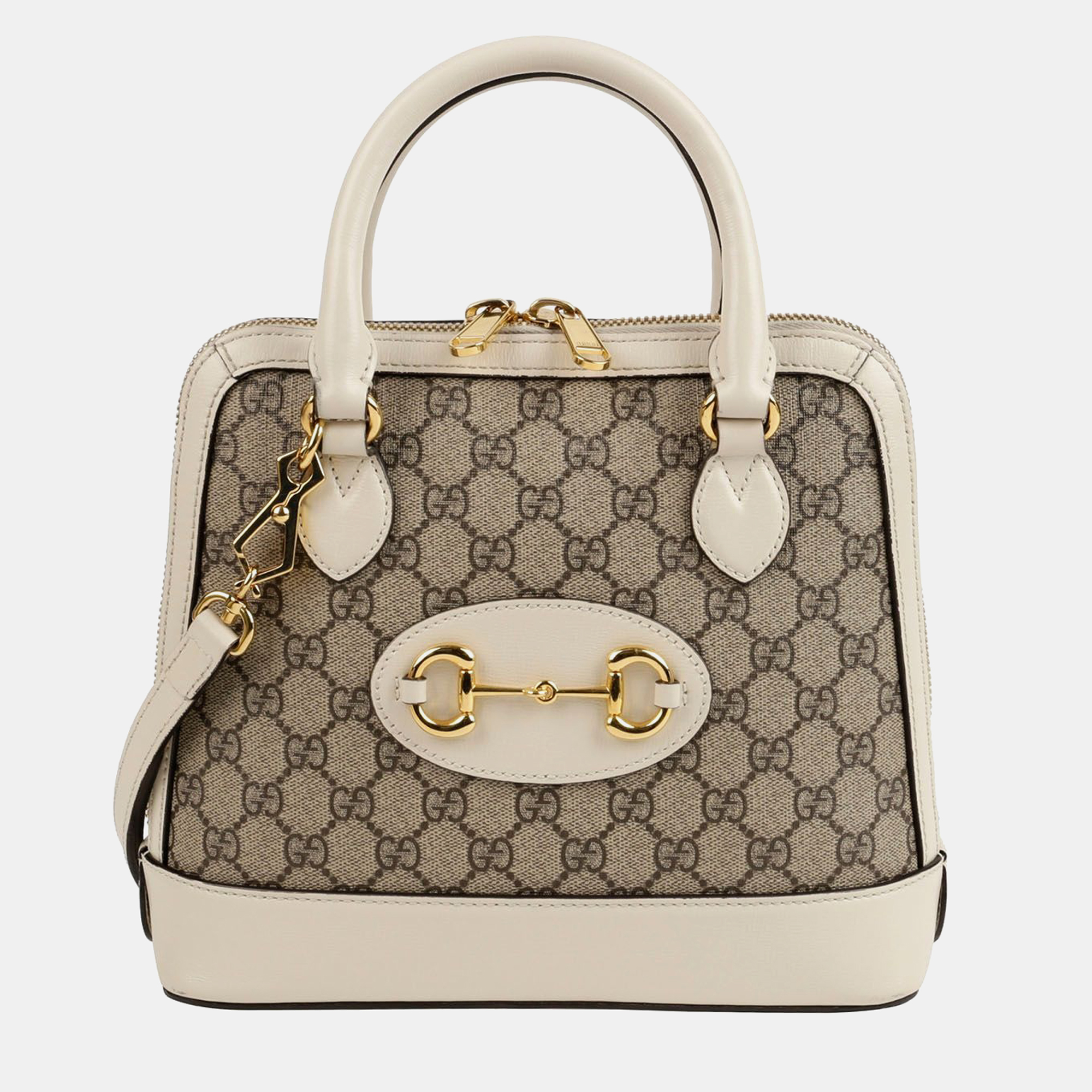 

Gucci Horsebit 1955 Small Top Handle Tote And Crossbody Bag, Beige