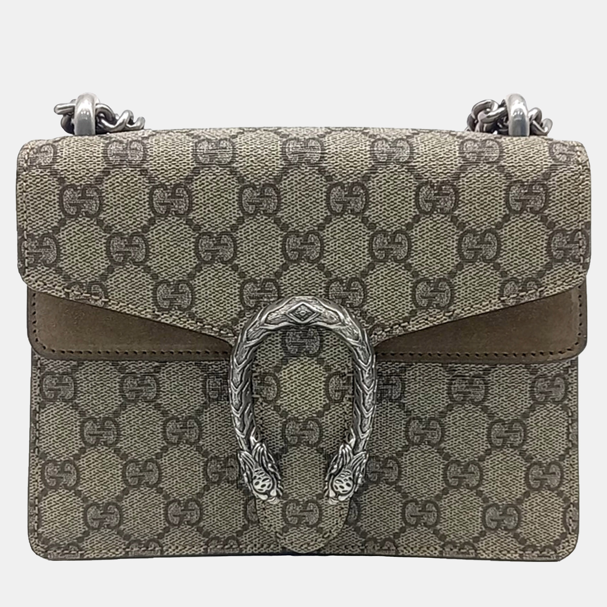 

Gucci Beige Canvas Dionysus Crossbody Bag