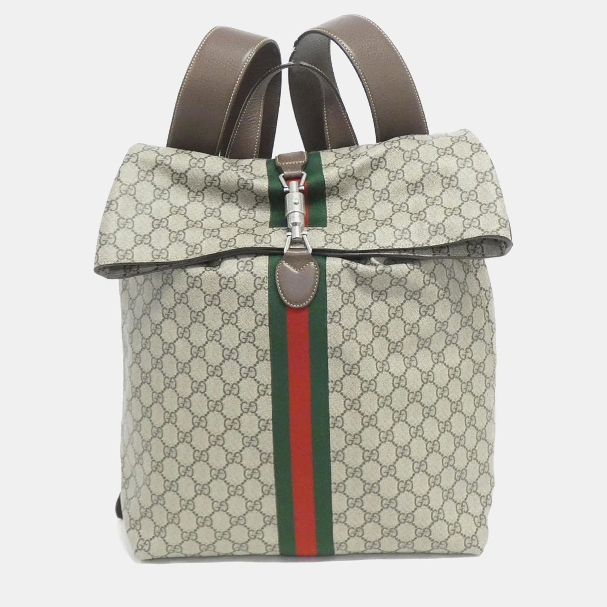 

Gucci Jackie 1961 Facta Backpack, Beige