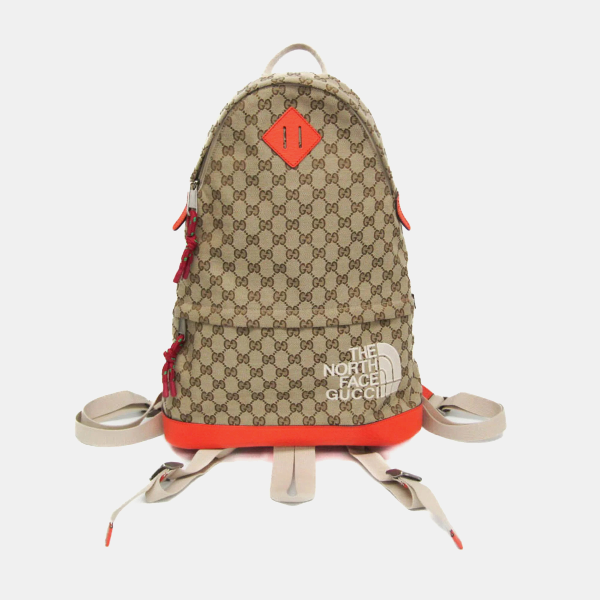 

Gucci x The North Face GG Canvas Backpack, Beige