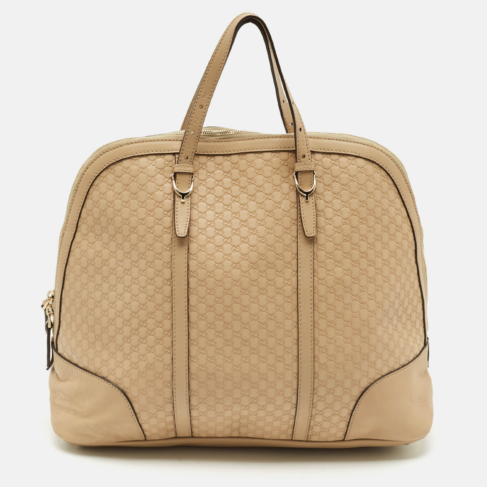 

Gucci Beige Guccissima Leather Large Nice Dome Bag