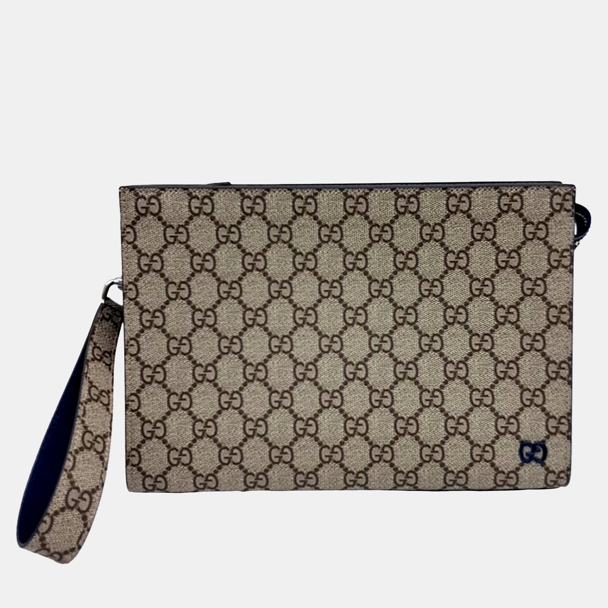 

Gucci Beige PVC GG Detail Clutch