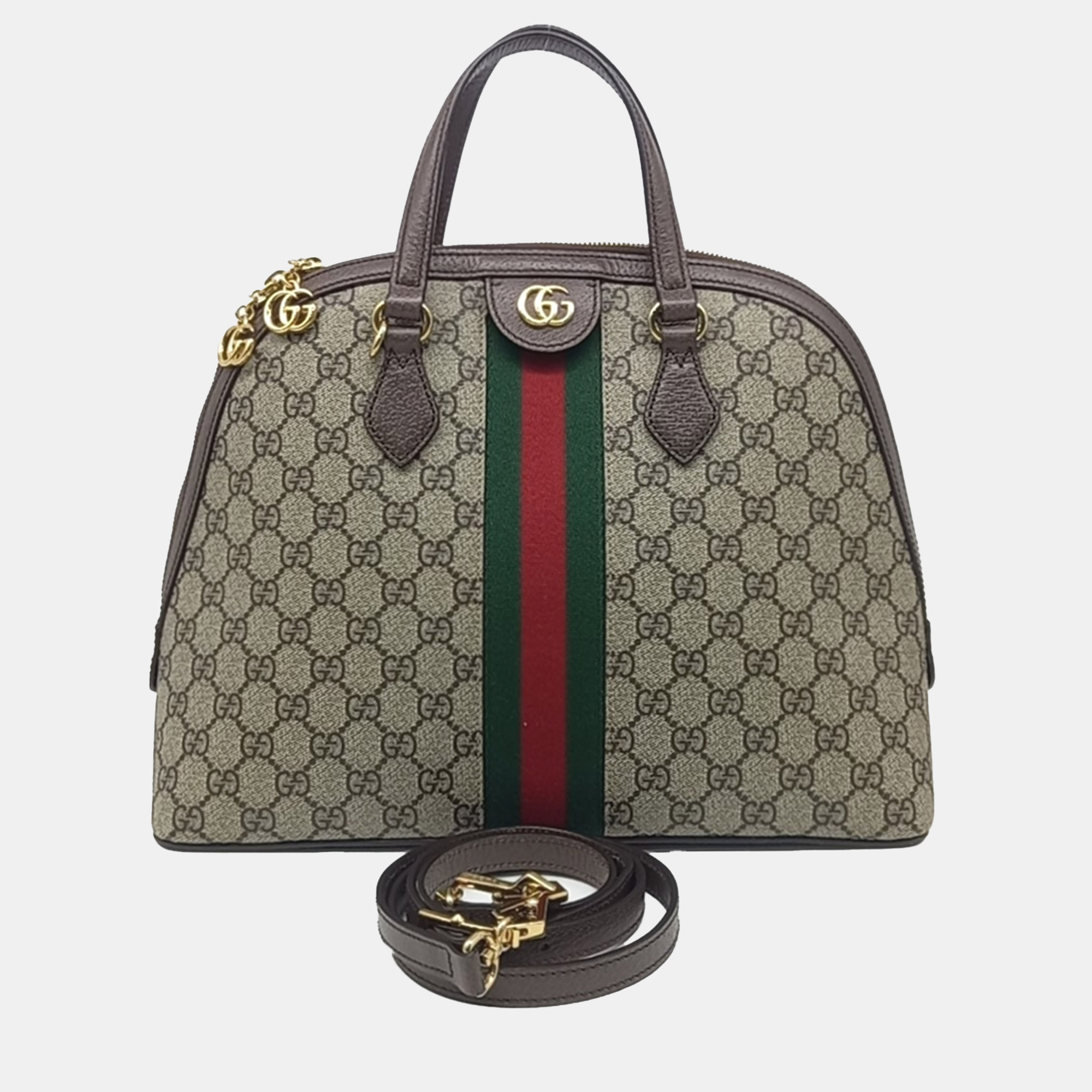 

Gucci Ophidia medium top handle bag, Multicolor