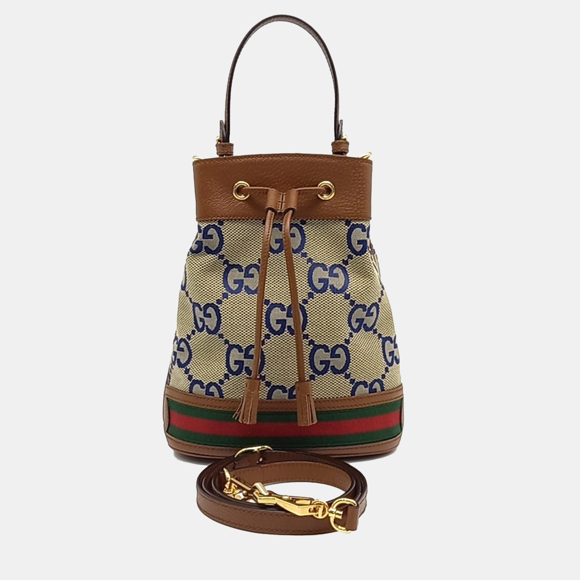

Gucci Ophidia Small Bucket Bag, Brown
