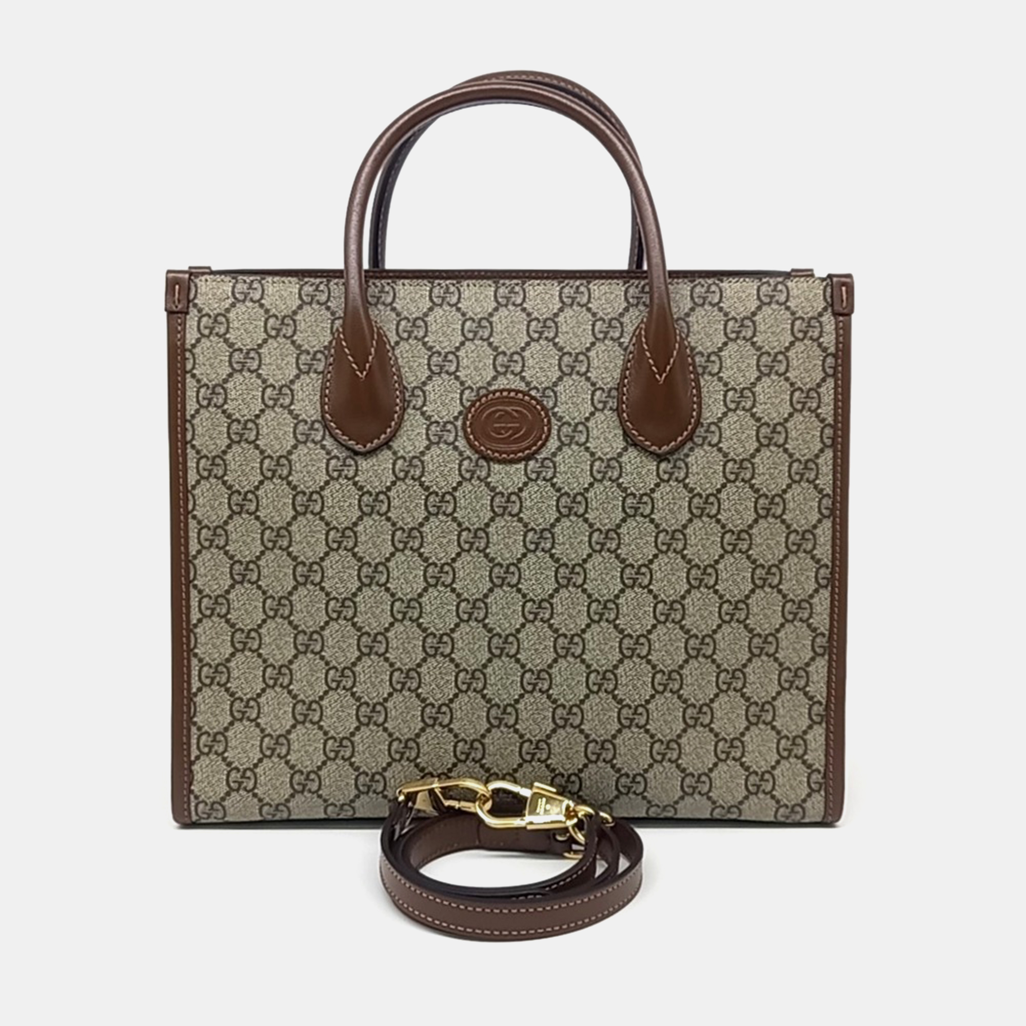 

Gucci GG small tote bag, Brown