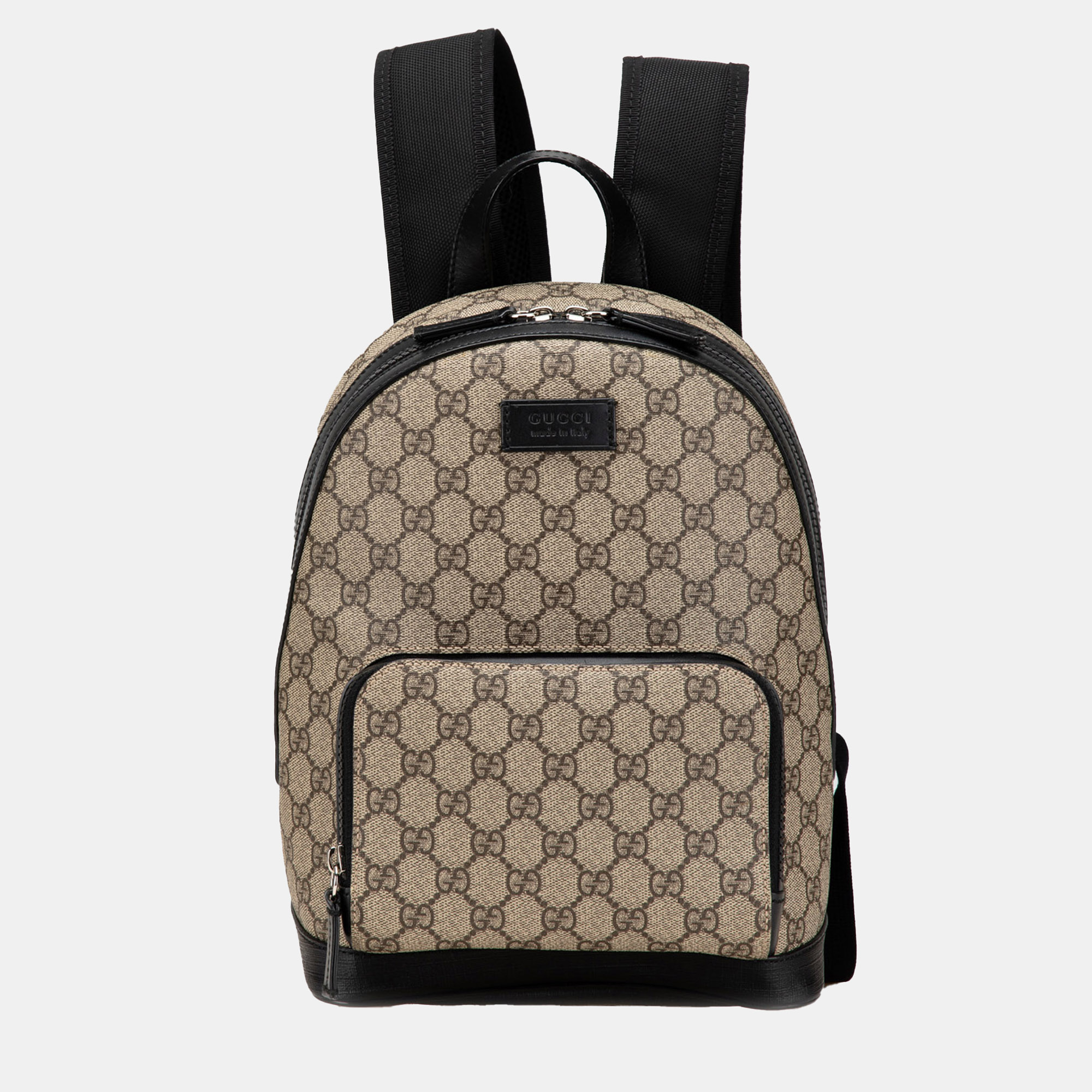 

Gucci Brown Small GG Supreme Eden Day Backpack