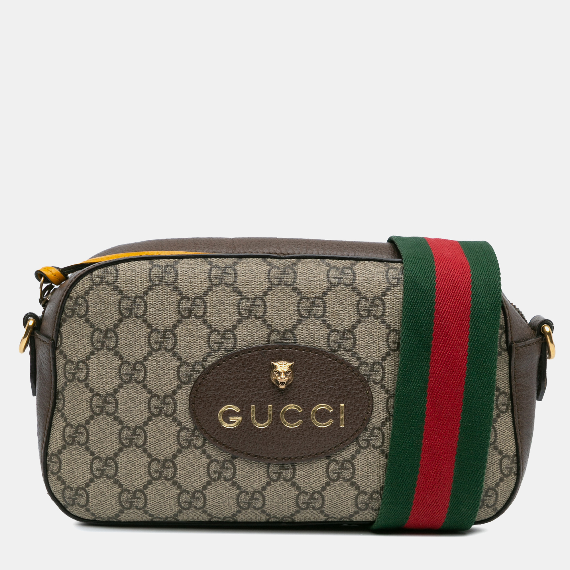 

Gucci Brown GG Supreme Web Neo Vintage Crossbody