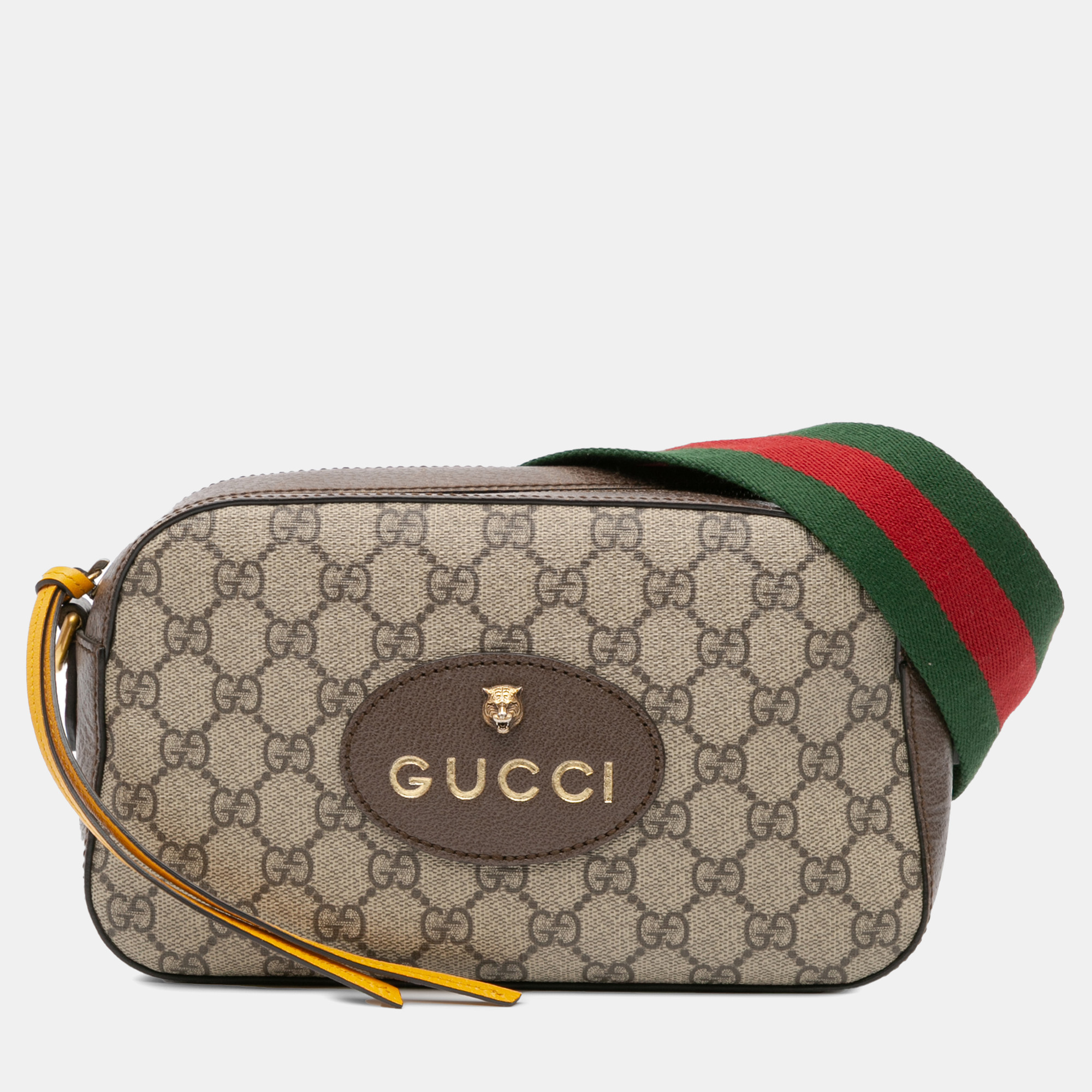 

Gucci Brown GG Supreme Web Neo Vintage Crossbody