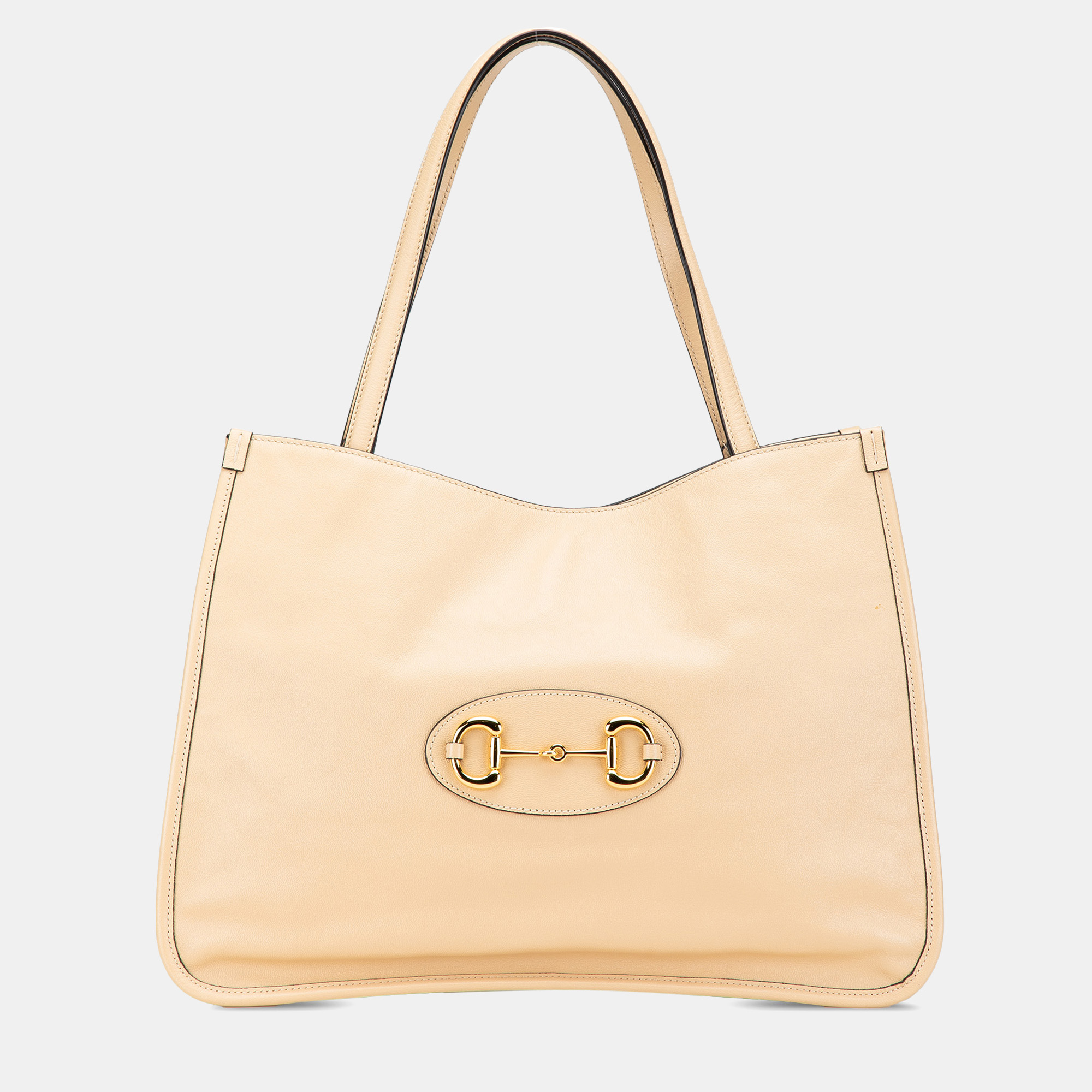 

Gucci Beige Medium Leather Horsebit 1955 Tote