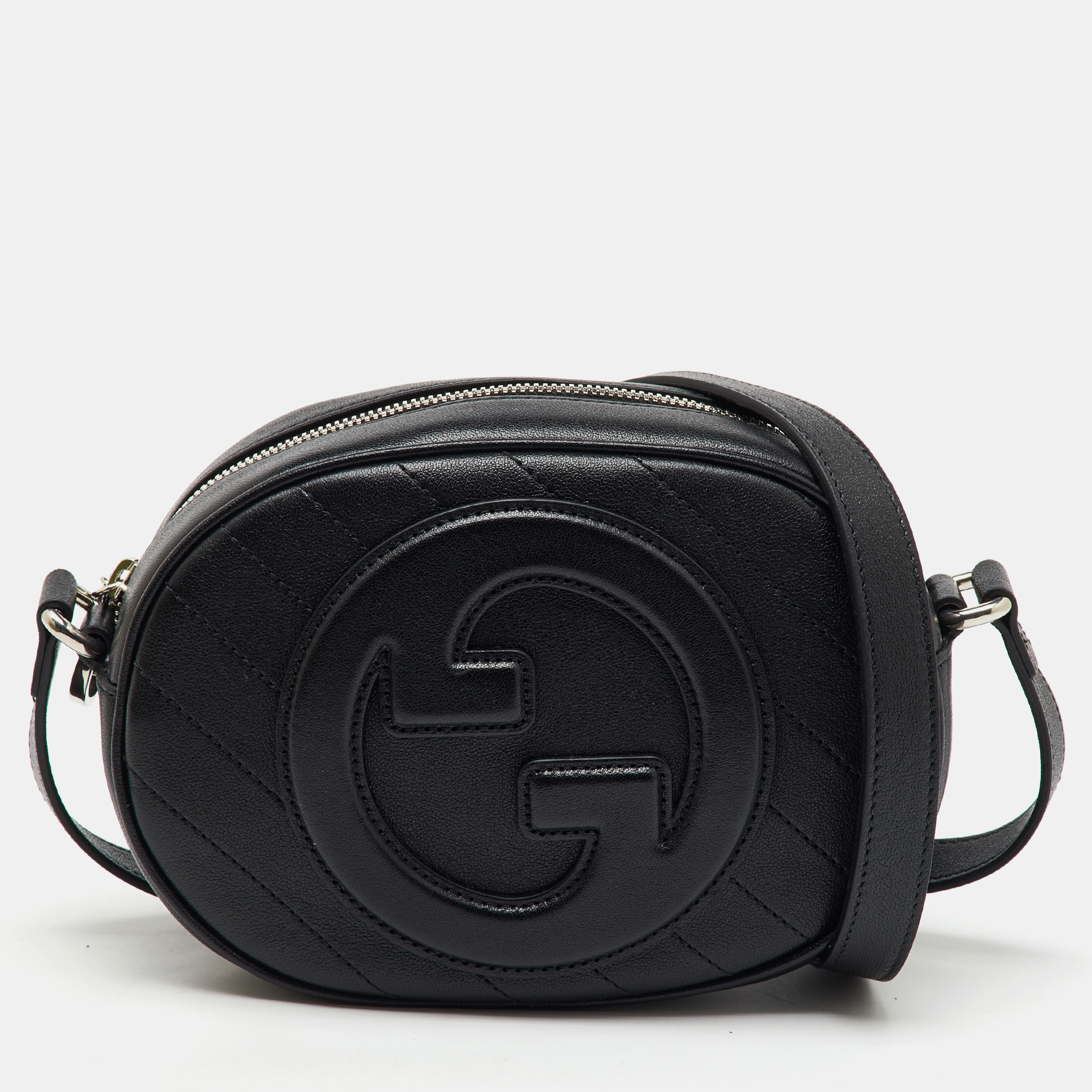 

Gucci Black Leather Blondie Mini Shoulder Bag