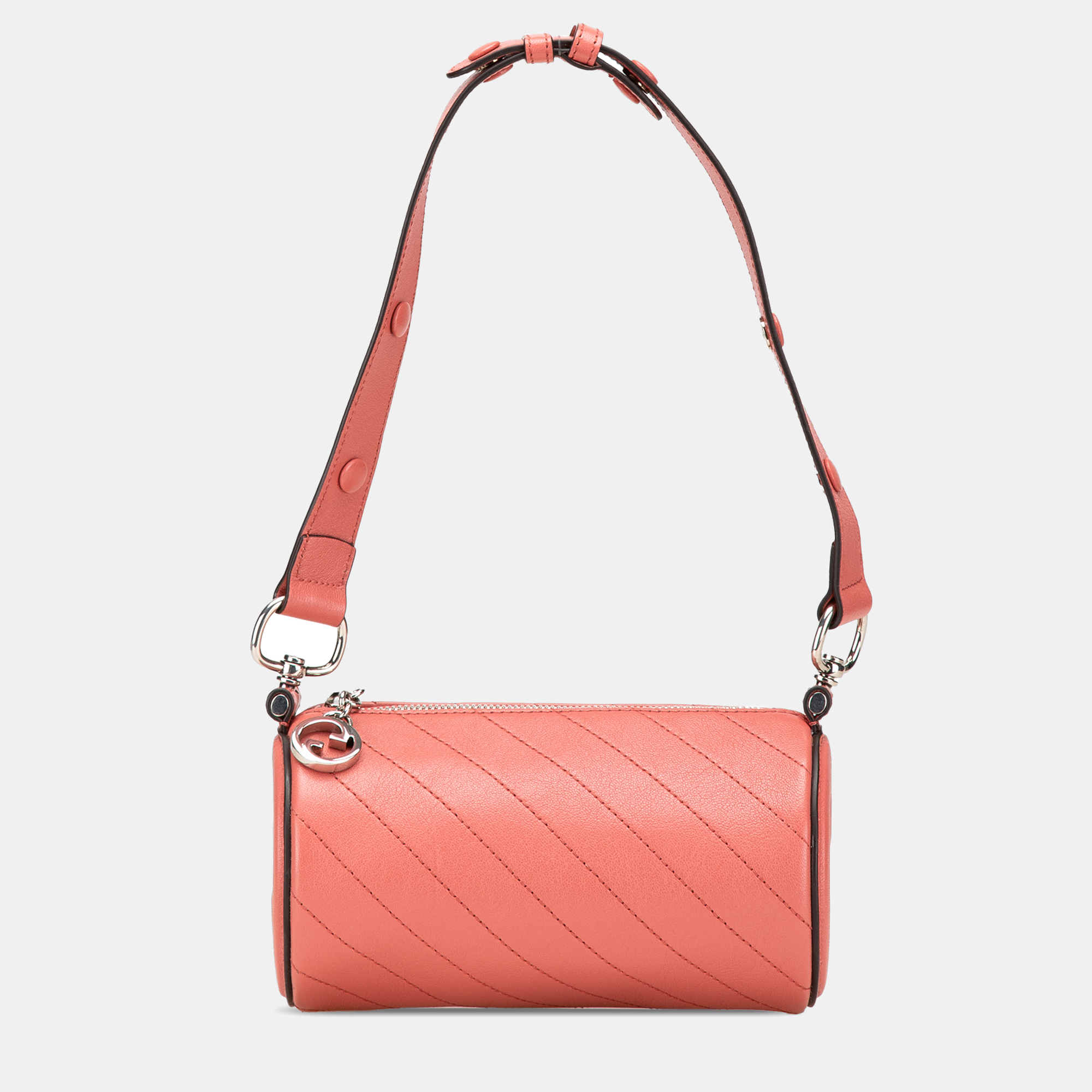 

Gucci Pink Leather Blondie Mini Shoulder Bag