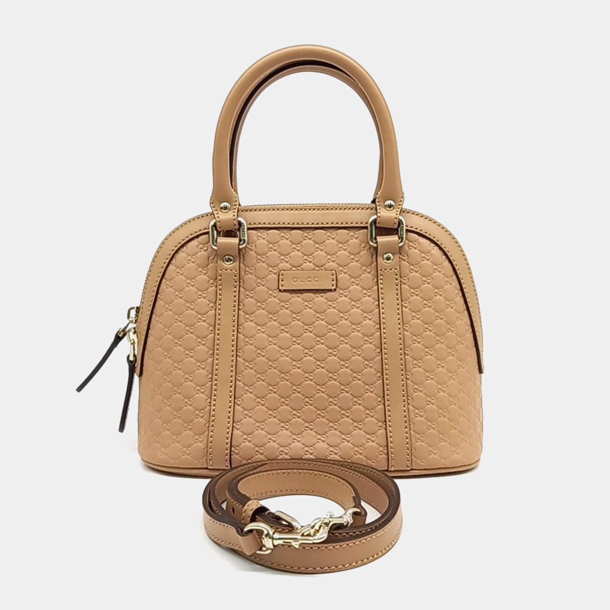 

Gucci Beige Leather Micro Cimaline Mini Dome bag