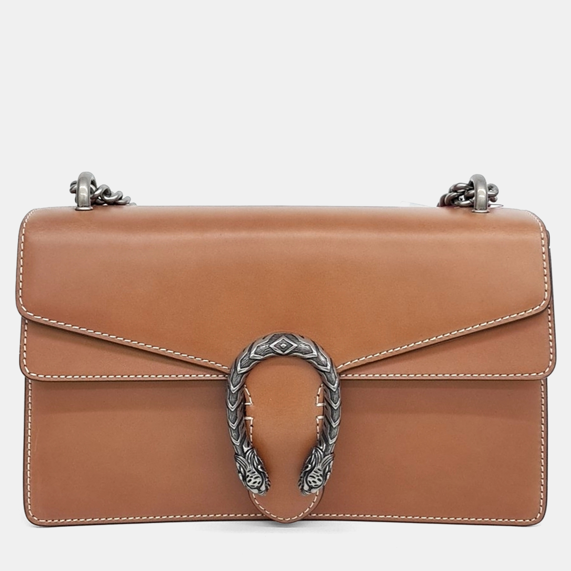 

Gucci Brown Leather Dionysus Chain Shoulder Bag