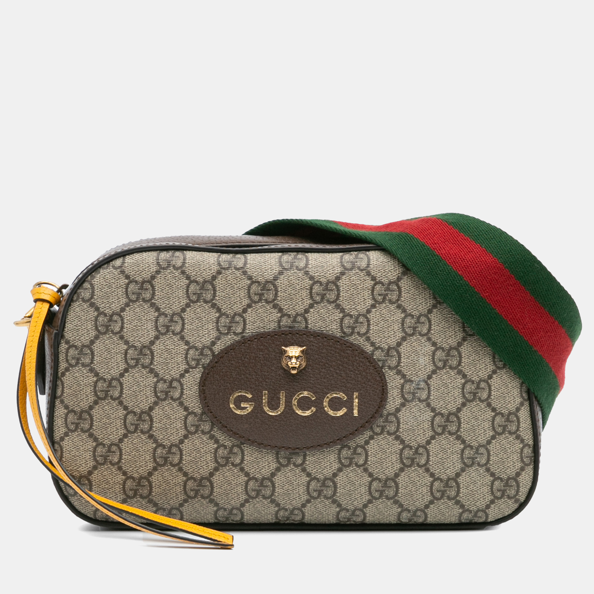 

Gucci Beige/Brown GG Supreme Web Neo Vintage Crossbody