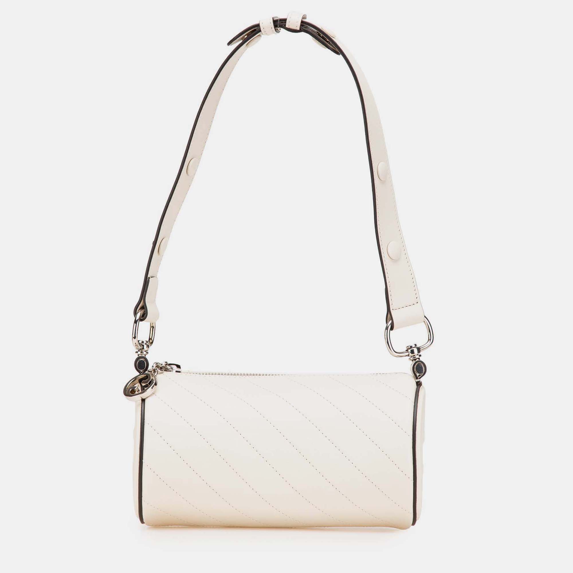 

Gucci White Mini Leather Blondie Shoulder Bag