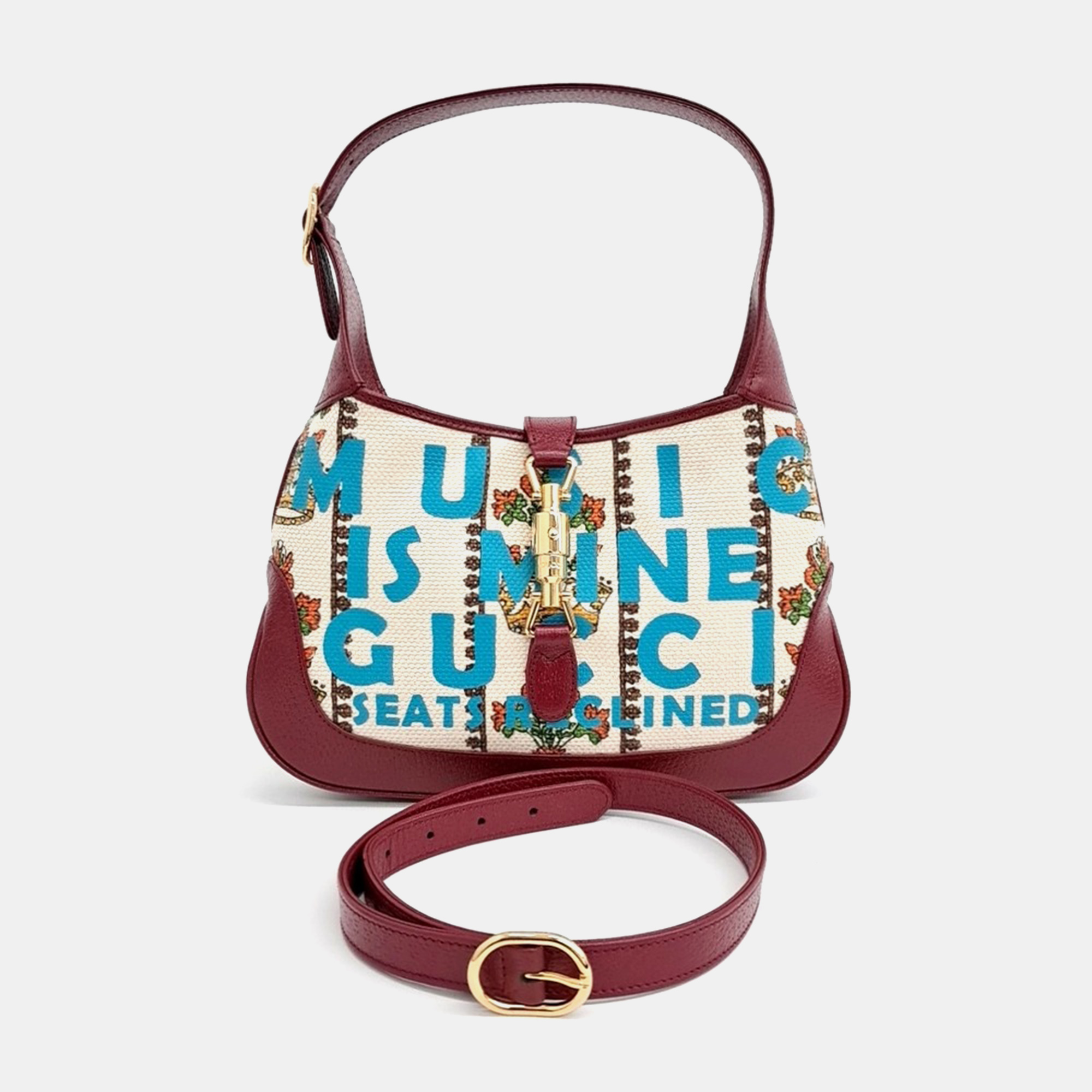 

Gucci Multicolor Leather Jackie 1961 Small Hobo Bag
