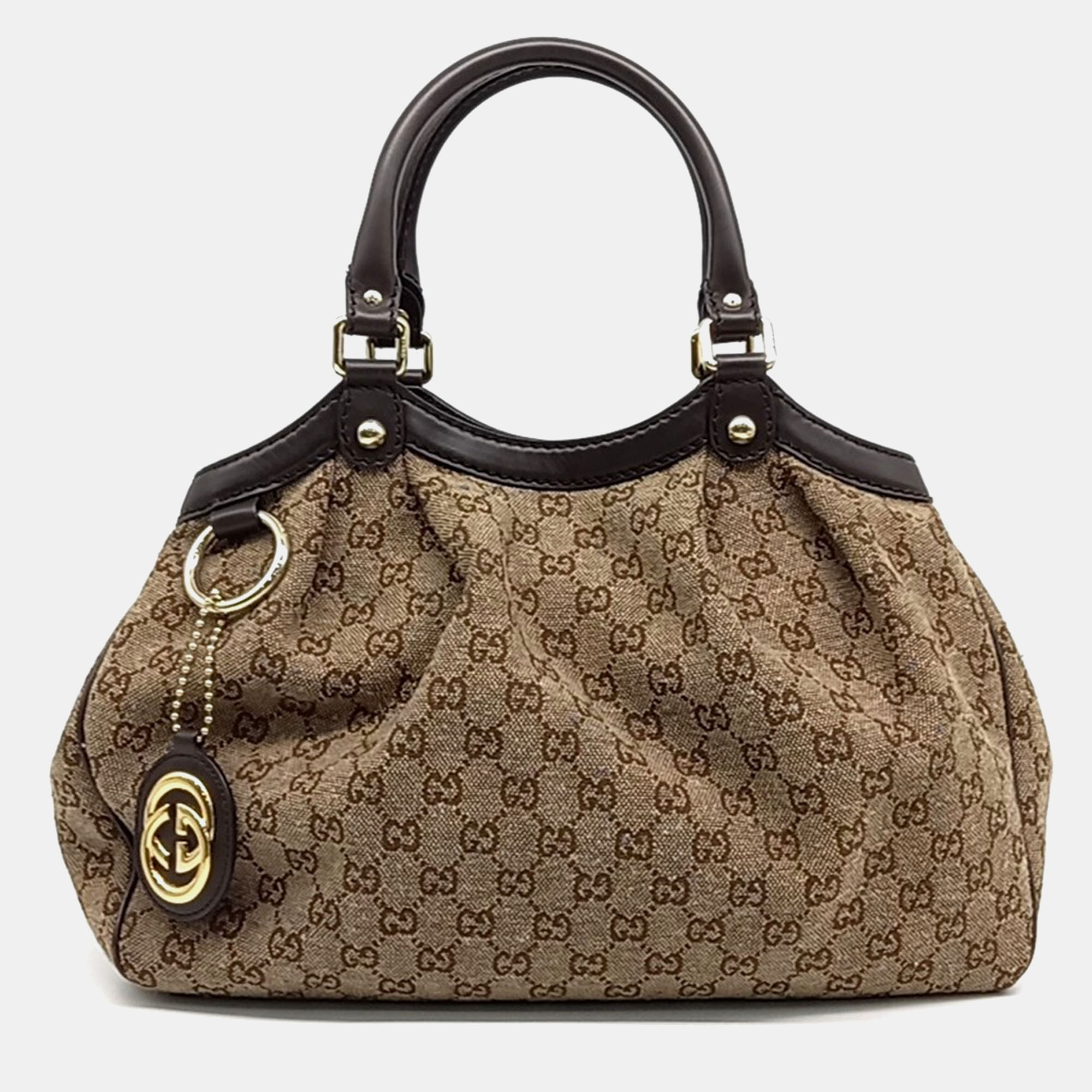 

Gucci Beige Coated Canvas Suki Bag