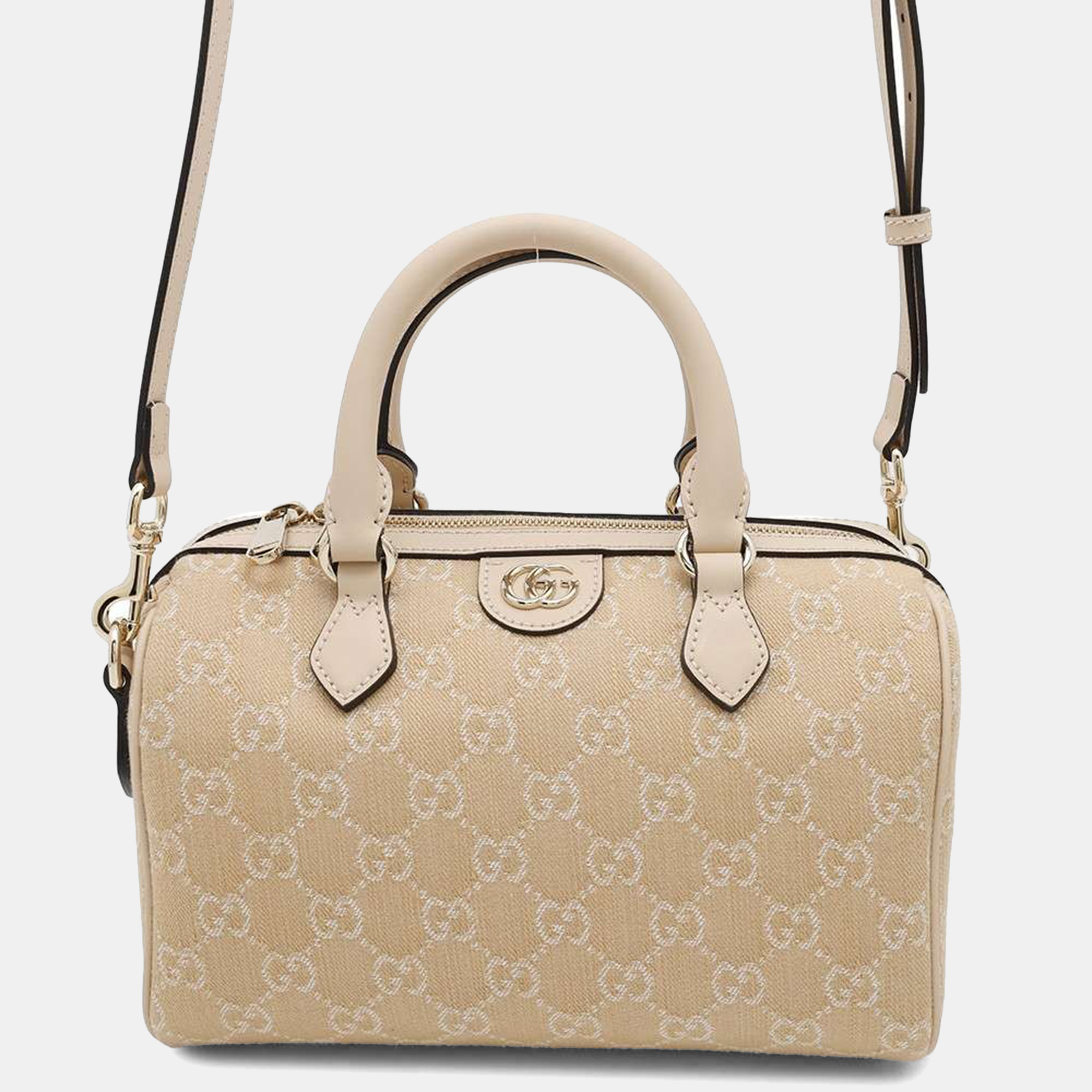 

Gucci Ophidia Beige Gg Canvas Leather 2Way Tote