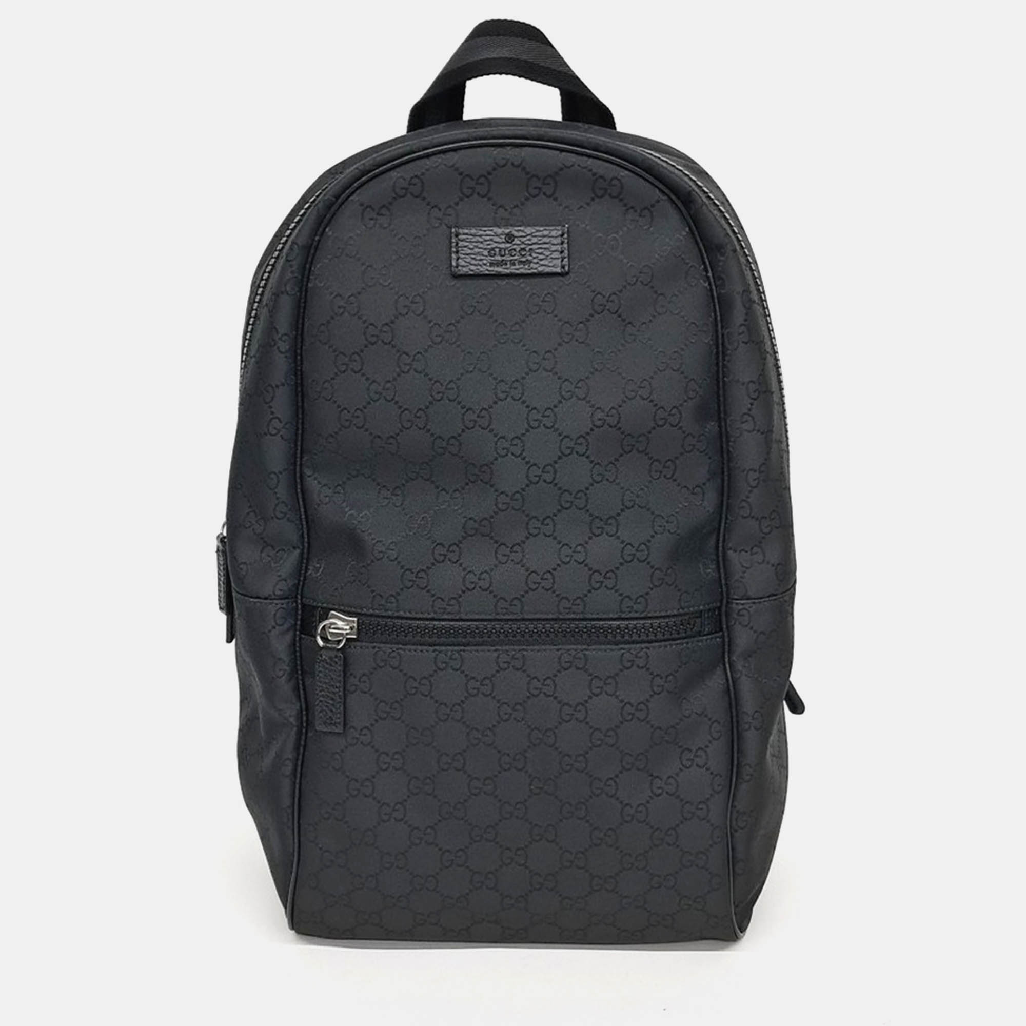 

Gucci Black Fabric Fabric Backpack